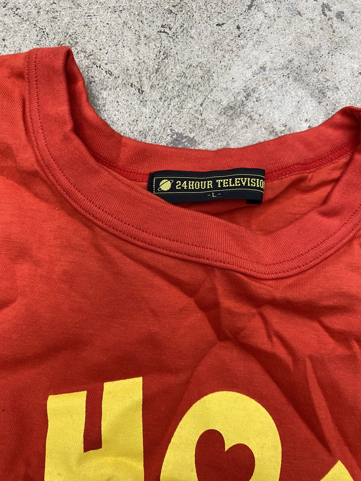 Bape Bape 24 Hour Television Tee Size US L / EU 52-54 / 3 - 2 Thumbnail