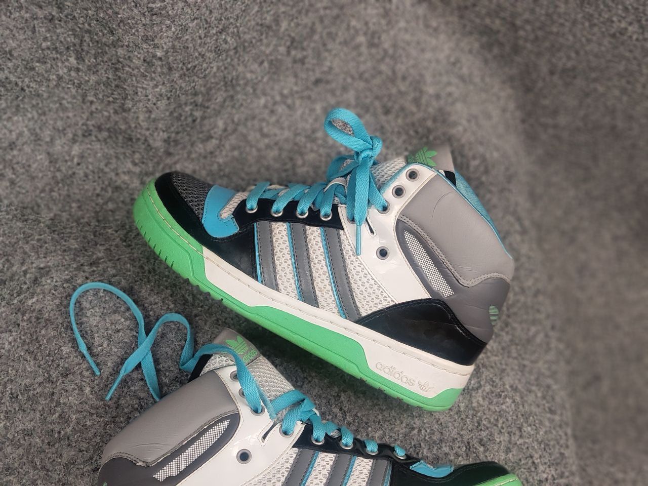 Adidas Vintage Adidas Originals Metro Attitude Hi Sneakers Jeremy Size US 6.5 / EU 39-40 - 2 Thumbnail