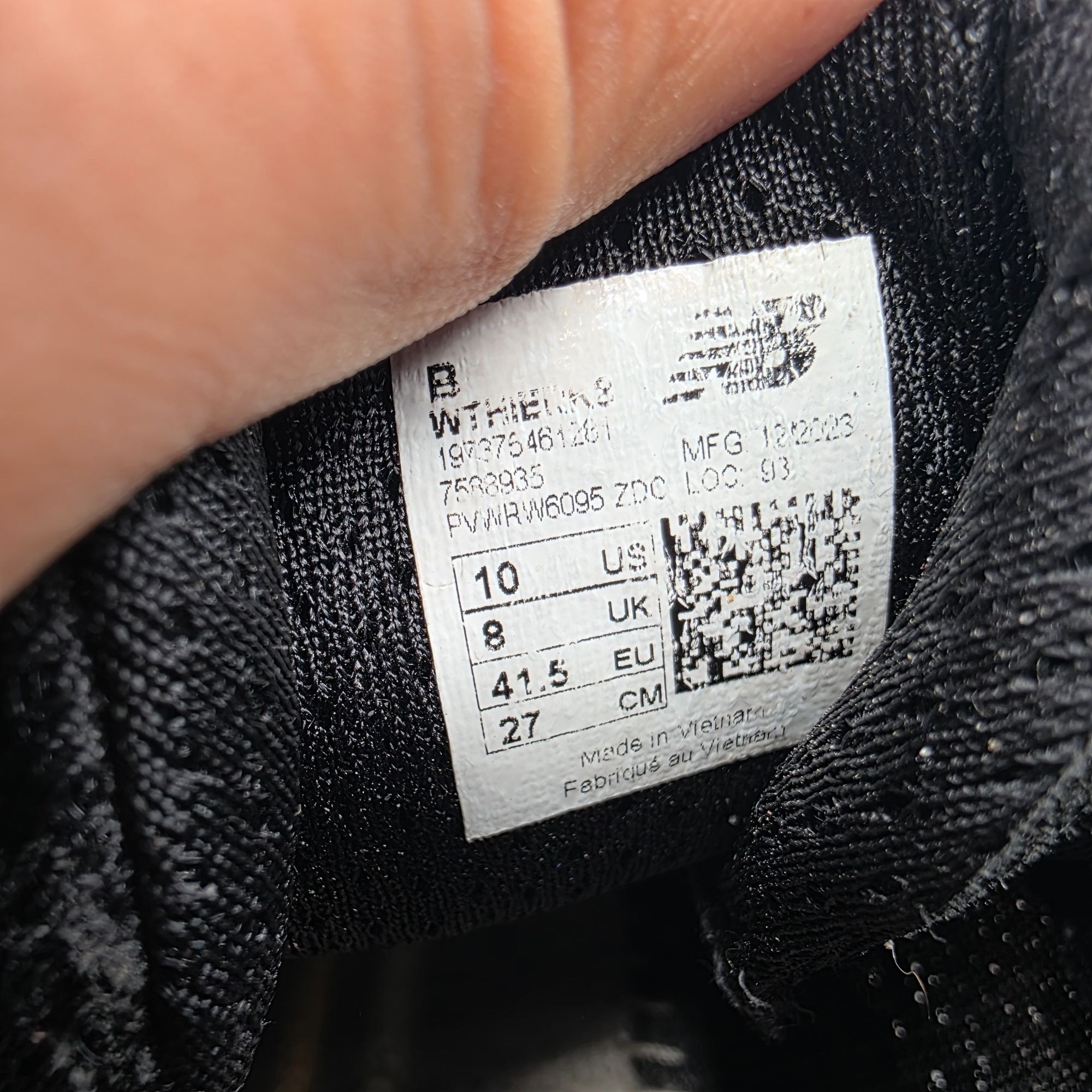 New Balance New Balance Fresh Foam X Hierro v8 Womens Size 10 Black Athl Size US 10 / IT 40 - 6 Thumbnail