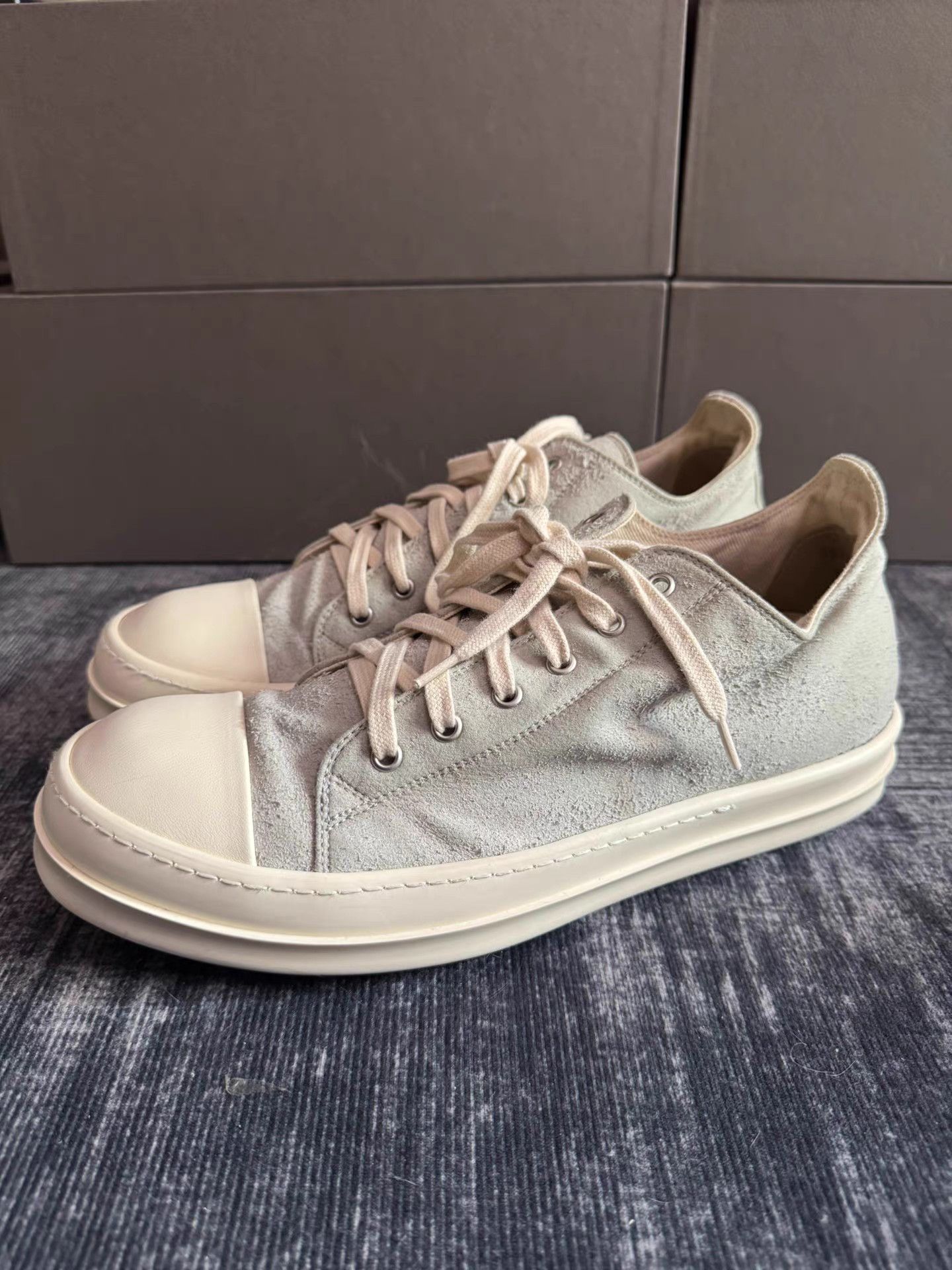 Rick Owens Rick Owens DRKSHDW Low-Top Turbo Cyclops Size US 10 / EU 43 - 1 Thumbnail