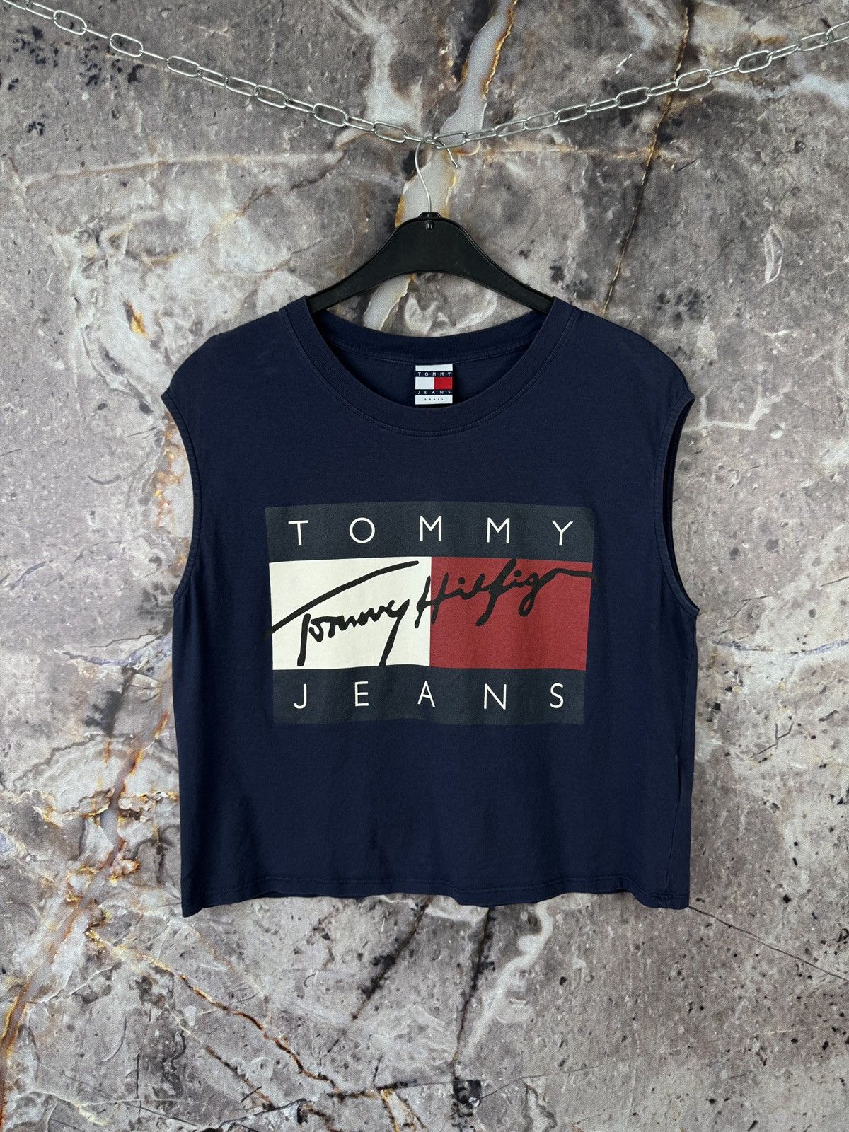 Tommy Hilfiger Women’s Tommy Hilfiger Jeans Sleeveless Tank Top Size Small Size S / US 4 / IT 40 - 1 Thumbnail