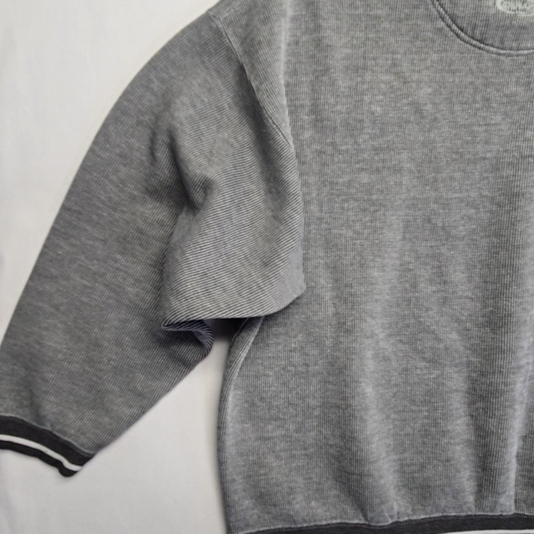 Vintage Vintage Kahneeta Sweatshirt Striped Gray Embroidered XL Size US XL / EU 56 / 4 - 13 Thumbnail
