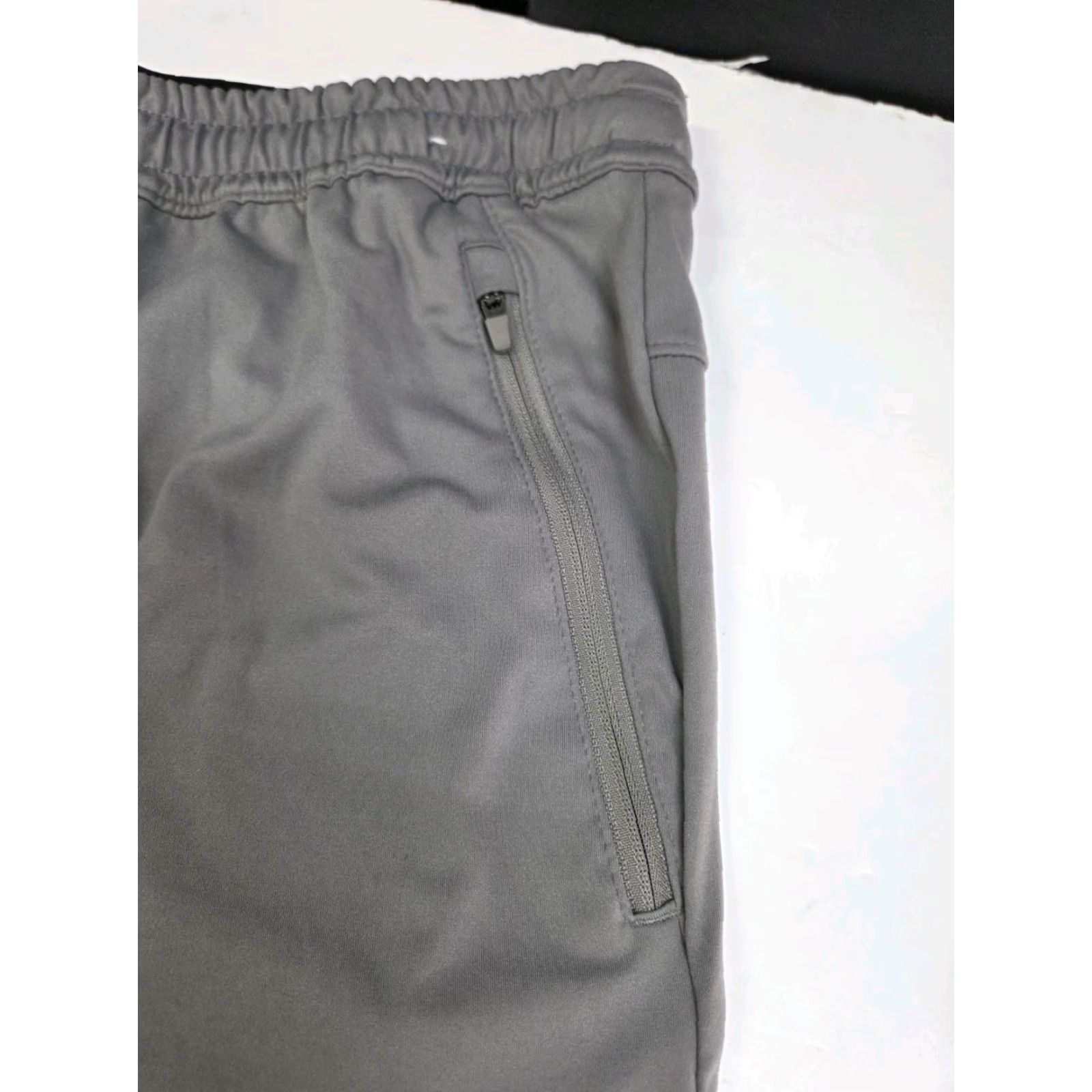 Champion Champion Men's Grey Sweatpants Zip Pockets/Legs Drawstring Nylon Blend M Size US 31 - 7 Thumbnail