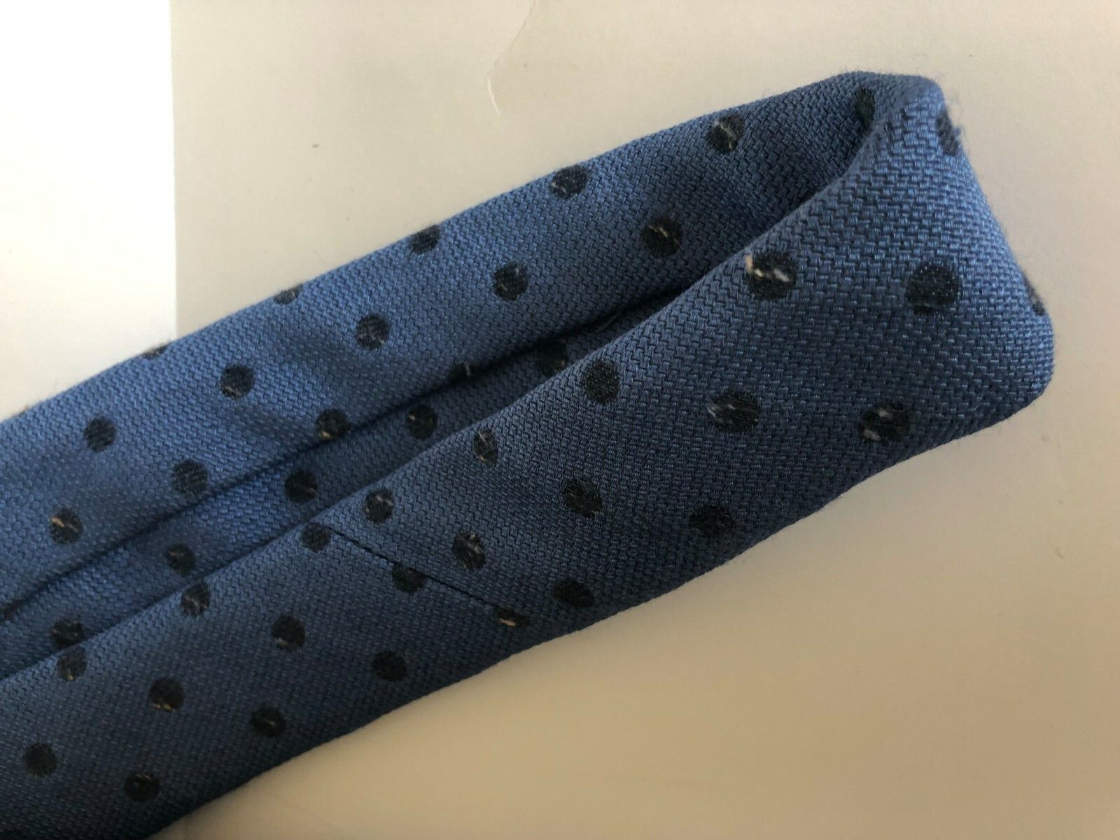 Kiton Kiton Napoli Sky Blue Polka Dots Silk Blend Tie Woven Italy Size ONE SIZE - 3 Thumbnail
