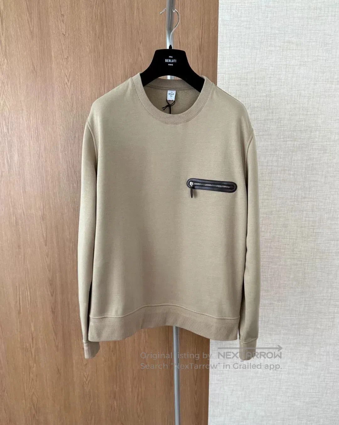 Berluti Berluti Sports Tracksuit in Khaki. Size US M / EU 48-50 / 2 - 1 Thumbnail