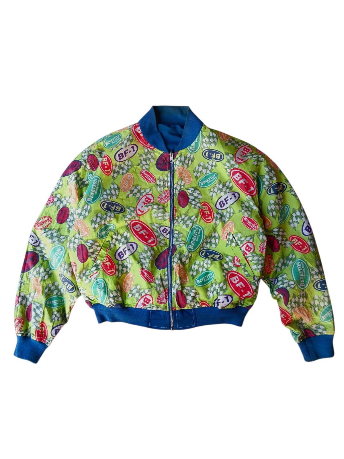 Benetton 90's Benetton F1 Racing Team special race reversible jacket Size US L / EU 52-54 / 3 - 1 Thumbnail