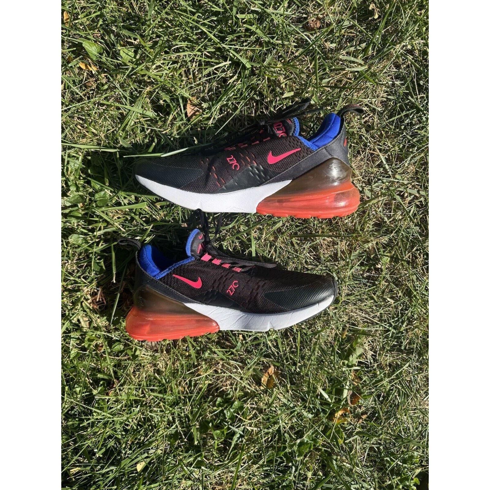 Nike Size 8.5 - Nike Air Max 270 Black Bright Crimson W Size US 8.5 / IT 38.5 - 2 Thumbnail