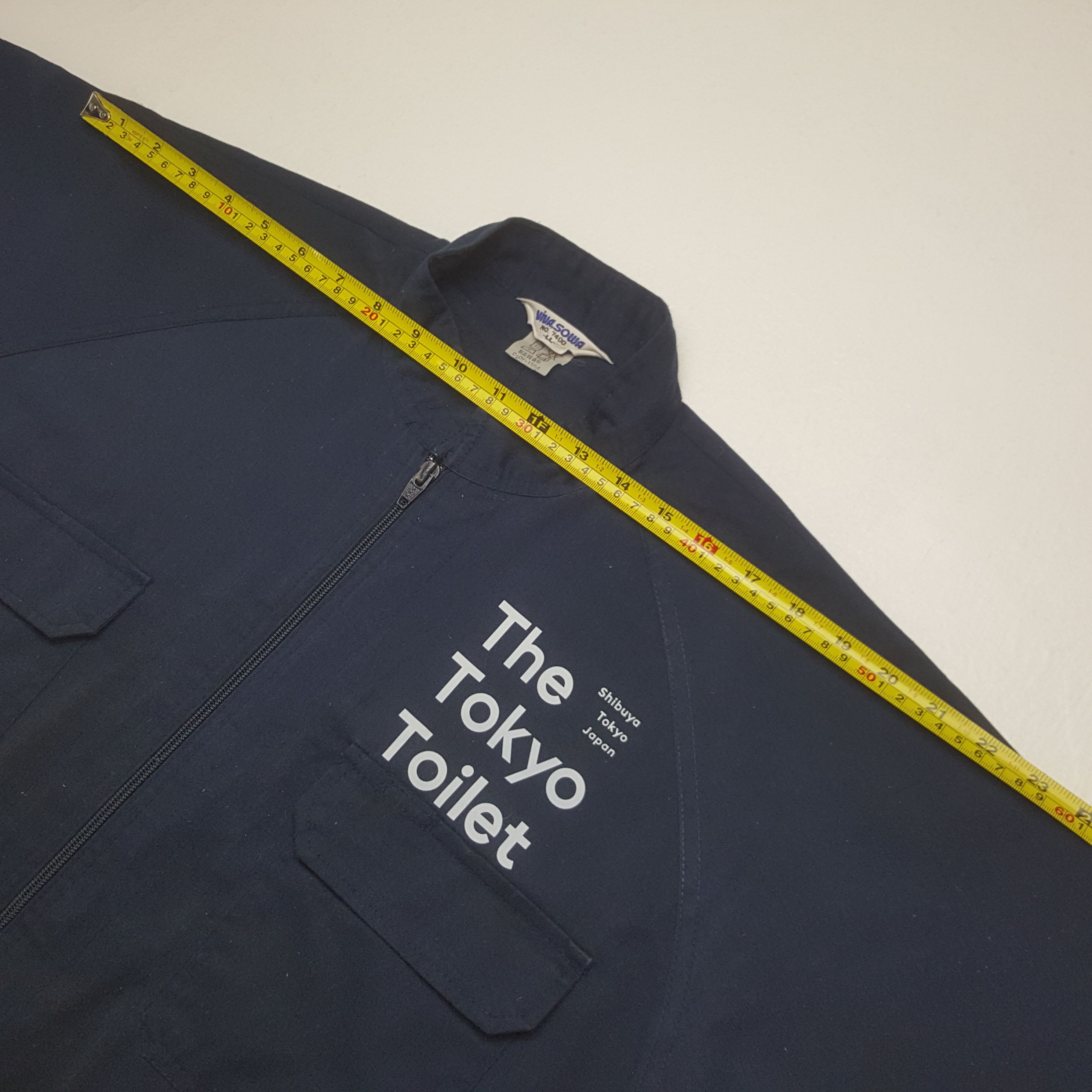 Japanese Brand Vintage The Tokyo Toilet Japanese Coverall Jacket C309N1 Size US M / EU 48-50 / 2 - 11 Thumbnail