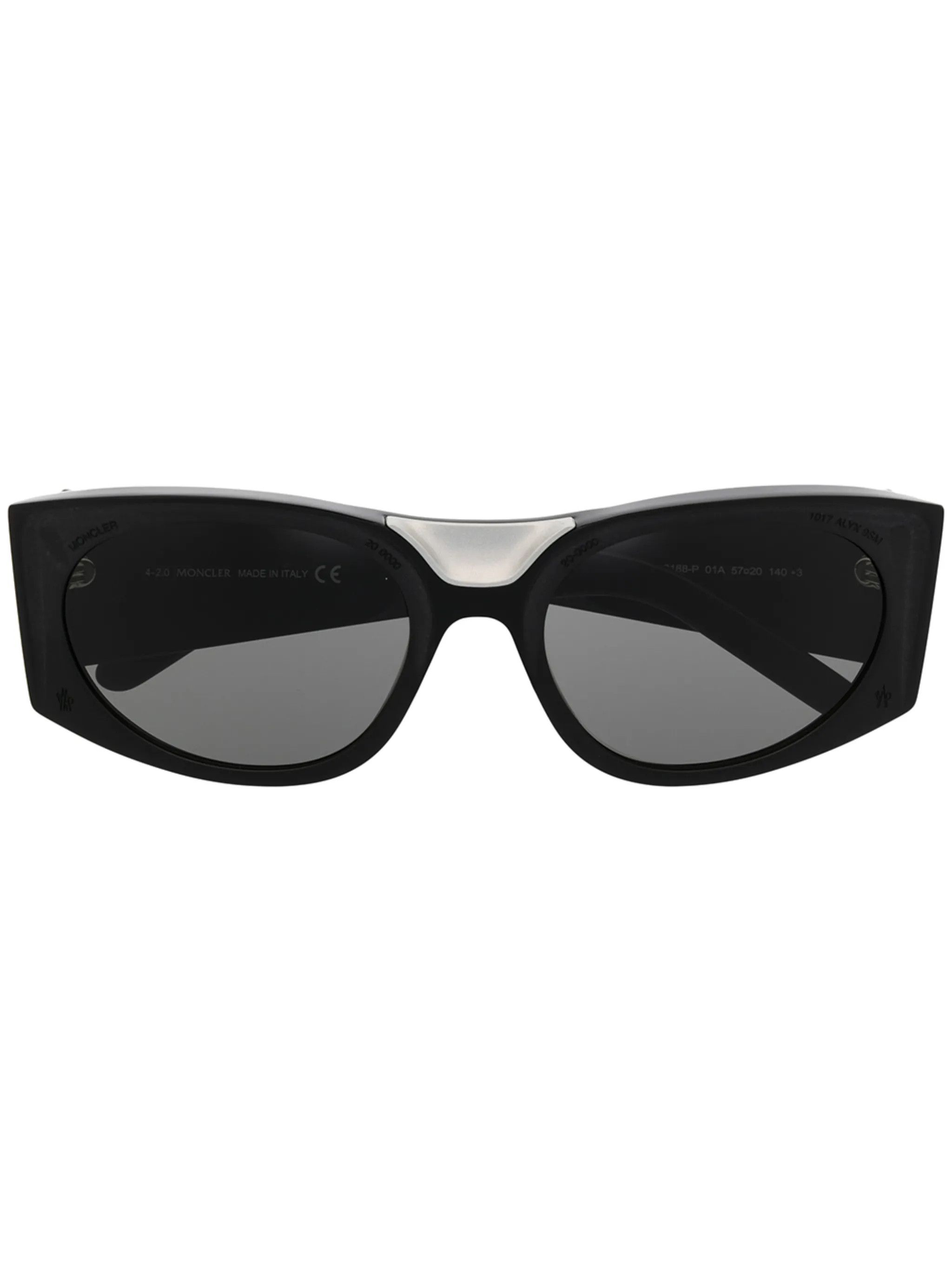 Moncler o1y0225 Size : OS / 57 mm Sunglasses in Black/Grey Size ONE SIZE - 1 Thumbnail