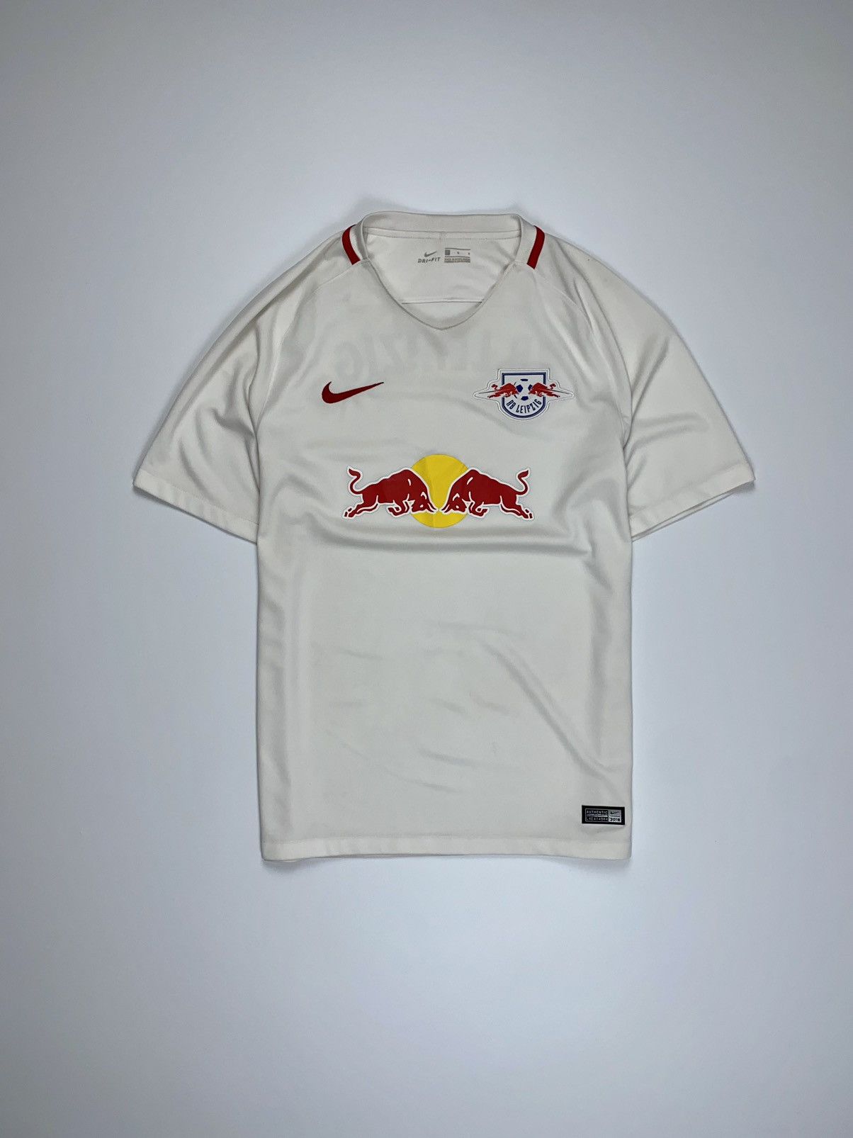 🚨 FC Red Bull Leipzig 2016-17 soccer jersey t-shirt tee L