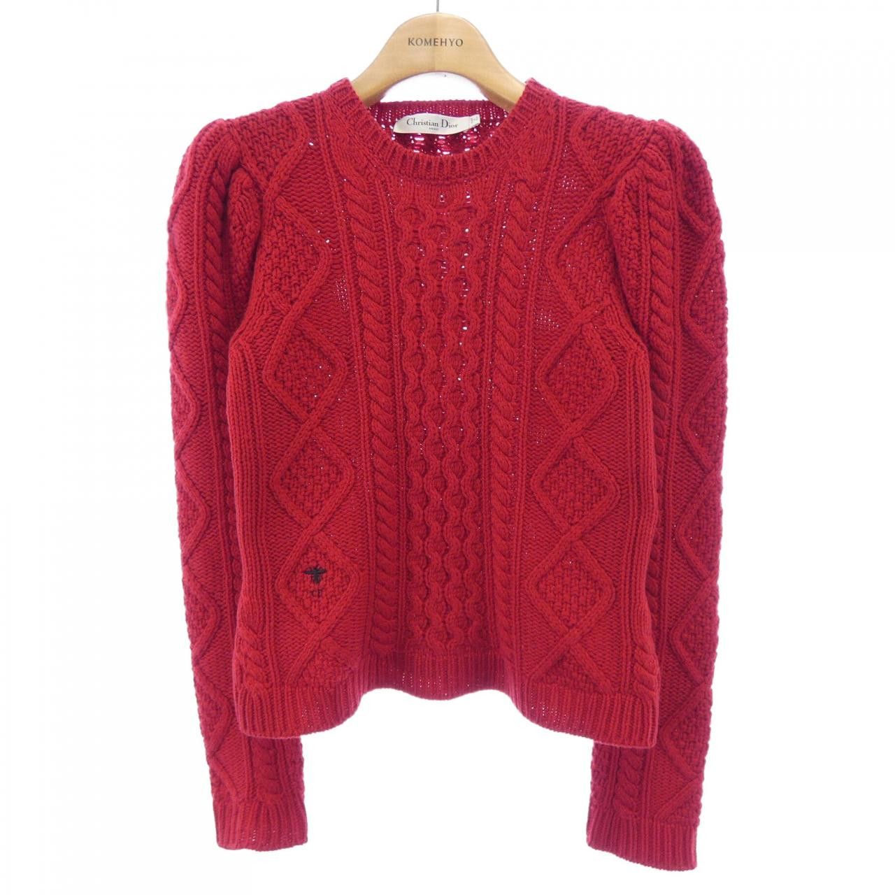 Dior Dior Christian Dior Cashmere Knit Textile Tops 514S68A0003 DUTY FREE for USA Size ONE SIZE - 1 Thumbnail