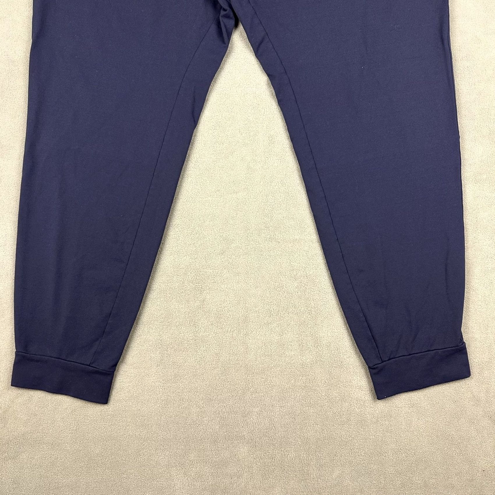 Vintage Public Rec Pants Mens 40x32 Navy Blue All Day Every Day Joggers Zip Pocket Nylon Size US 40 / EU 56 - 3 Thumbnail