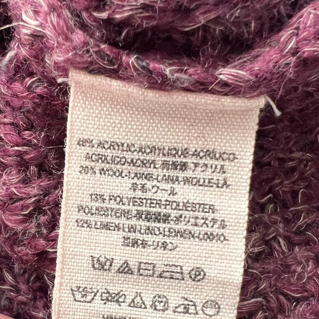 Free People Free People Purple Soft Knit Oversized Pullover Sweater, S Size S / US 4 / IT 40 - 11 Thumbnail