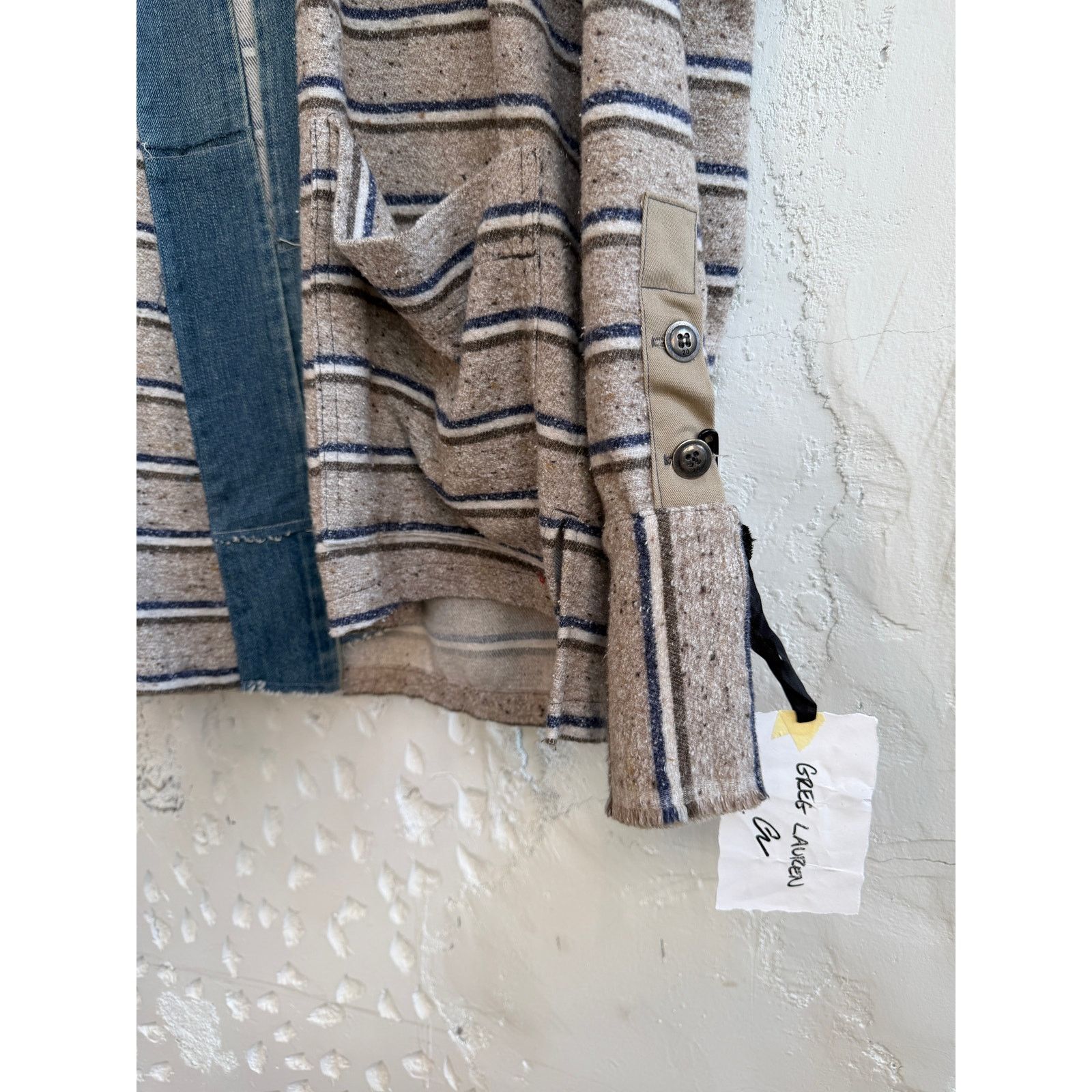 Greg Lauren Greg Lauren SAMPLE Striped GL1 kimono Size US XL / EU 56 / 4 - 2 Thumbnail