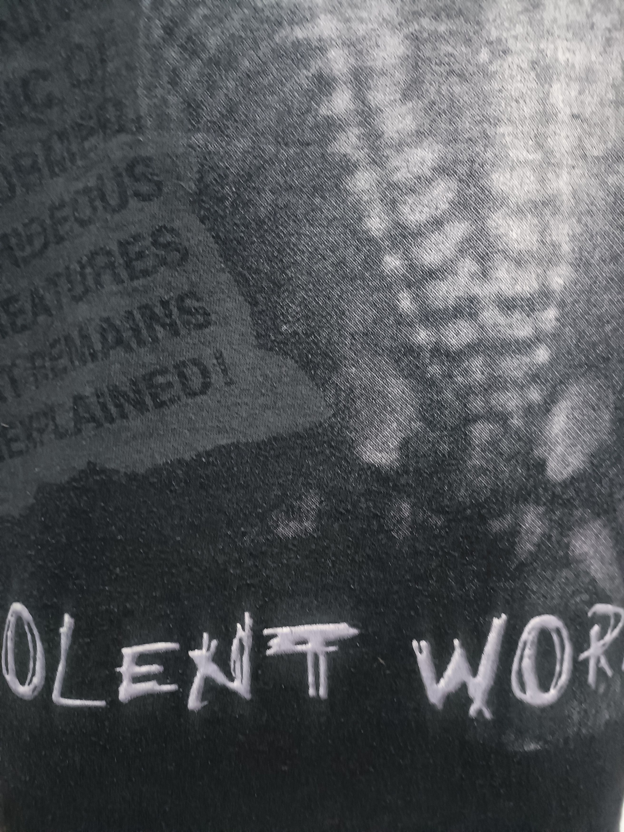 Vintage Vintage 1999 MISFITS Violent World T Shirt Size US L / EU 52-54 / 3 - 6 Thumbnail