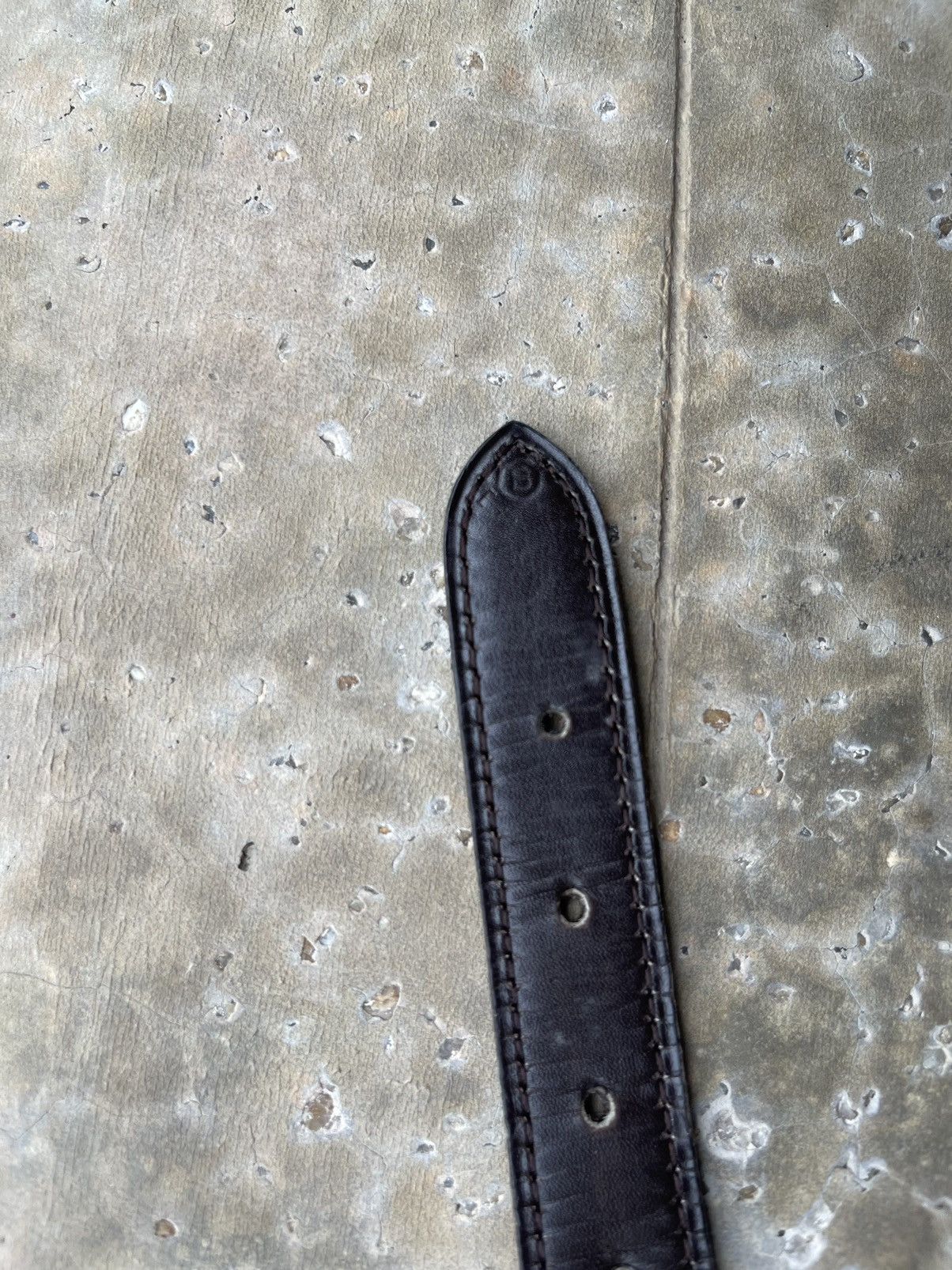 Hermes × Vintage Hermes Paris Leather Belt Size ONE SIZE - 5 Thumbnail