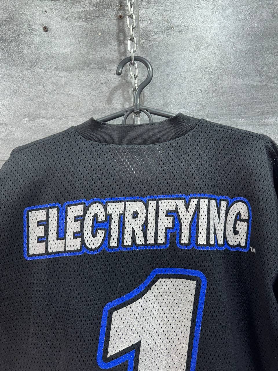 Vintage 2000s WWF The Rock Electrifying 1 Wrestling Jersey Size US M / EU 48-50 / 2 - 12 Thumbnail