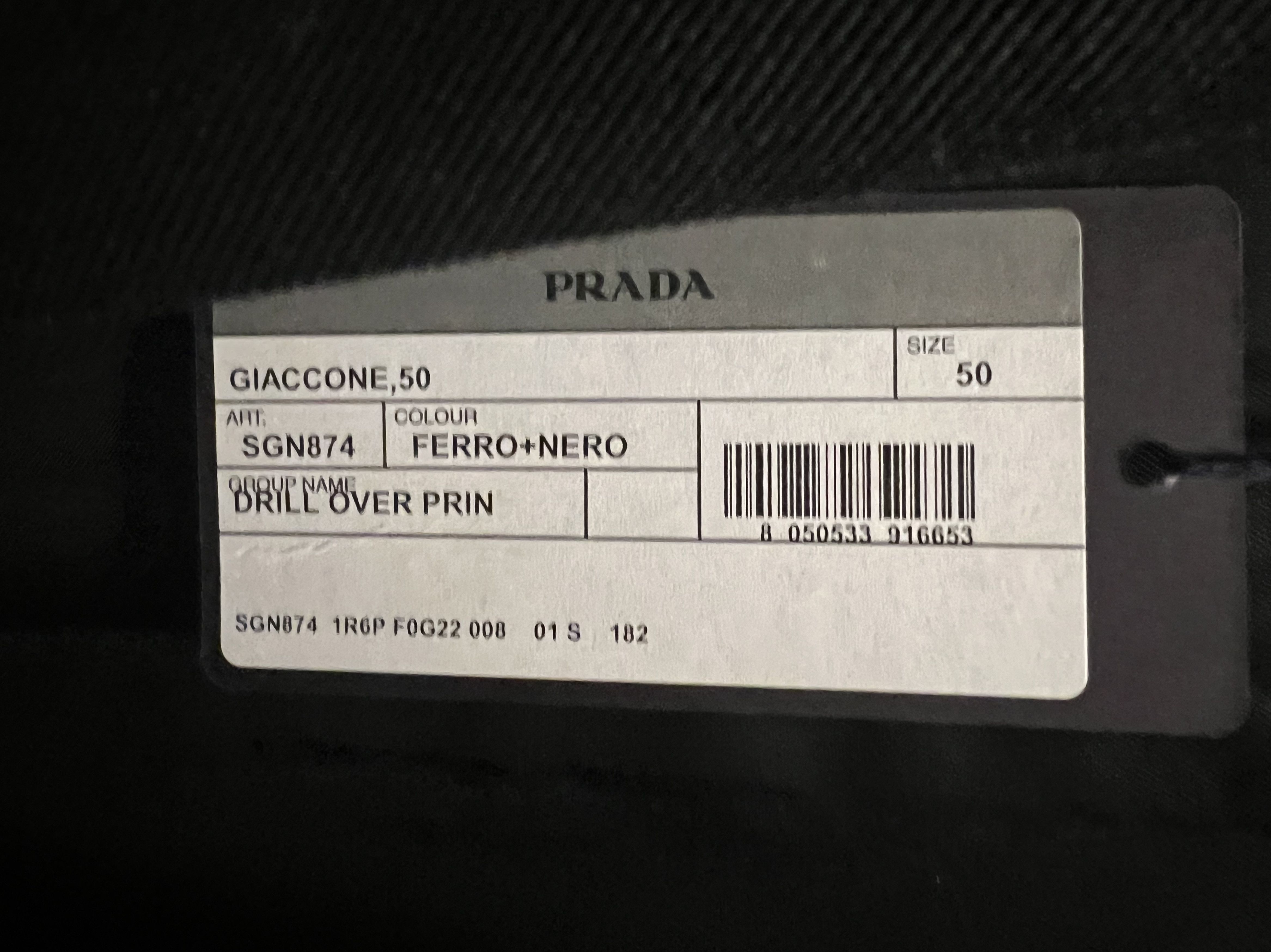 Prada Prada AW18 Overprinted Blazer Size 50R - 6 Thumbnail