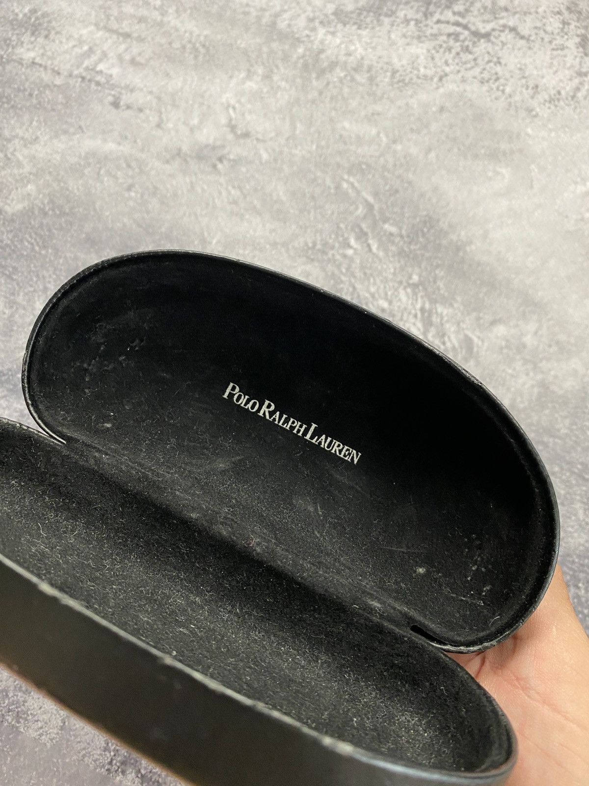 Polo Ralph Lauren Polo Ralph Lauren Vintage Black Glasses Case Made in Italy Size ONE SIZE - 12 Thumbnail