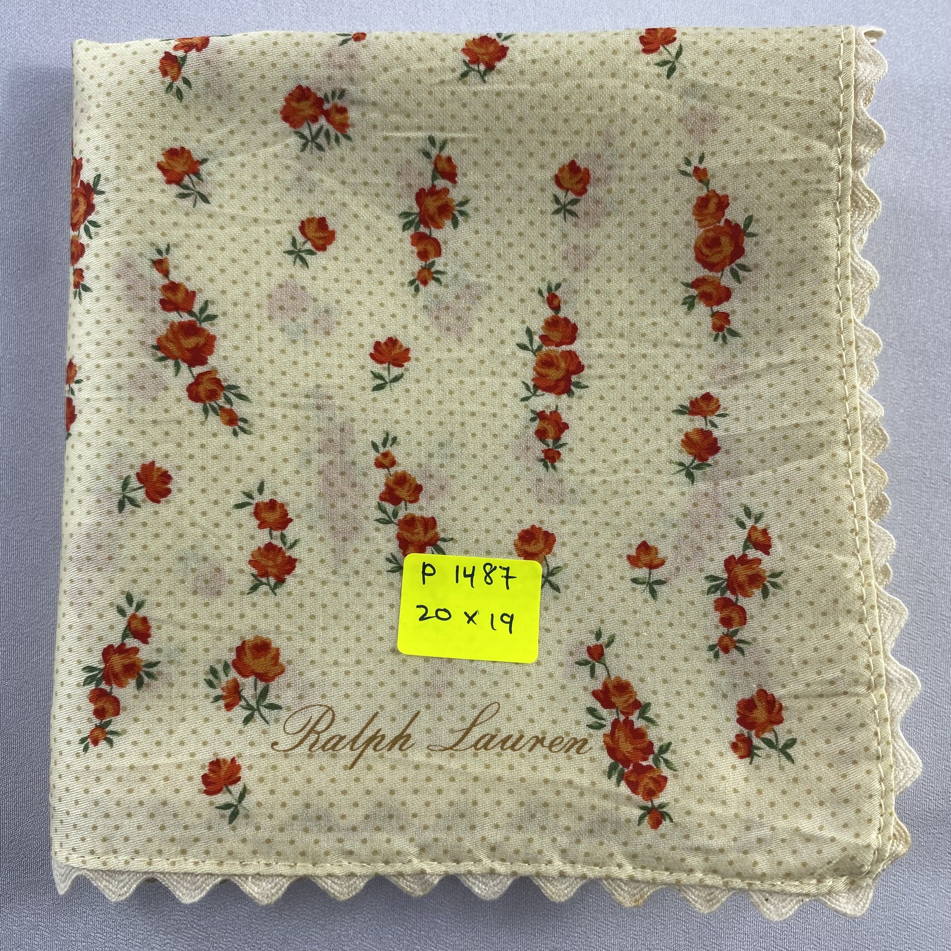Ralph Lauren × Vintage Ralph Lauren Handkerchief / Neckerchief / Bandana-P1487 Size ONE SIZE - 5 Thumbnail