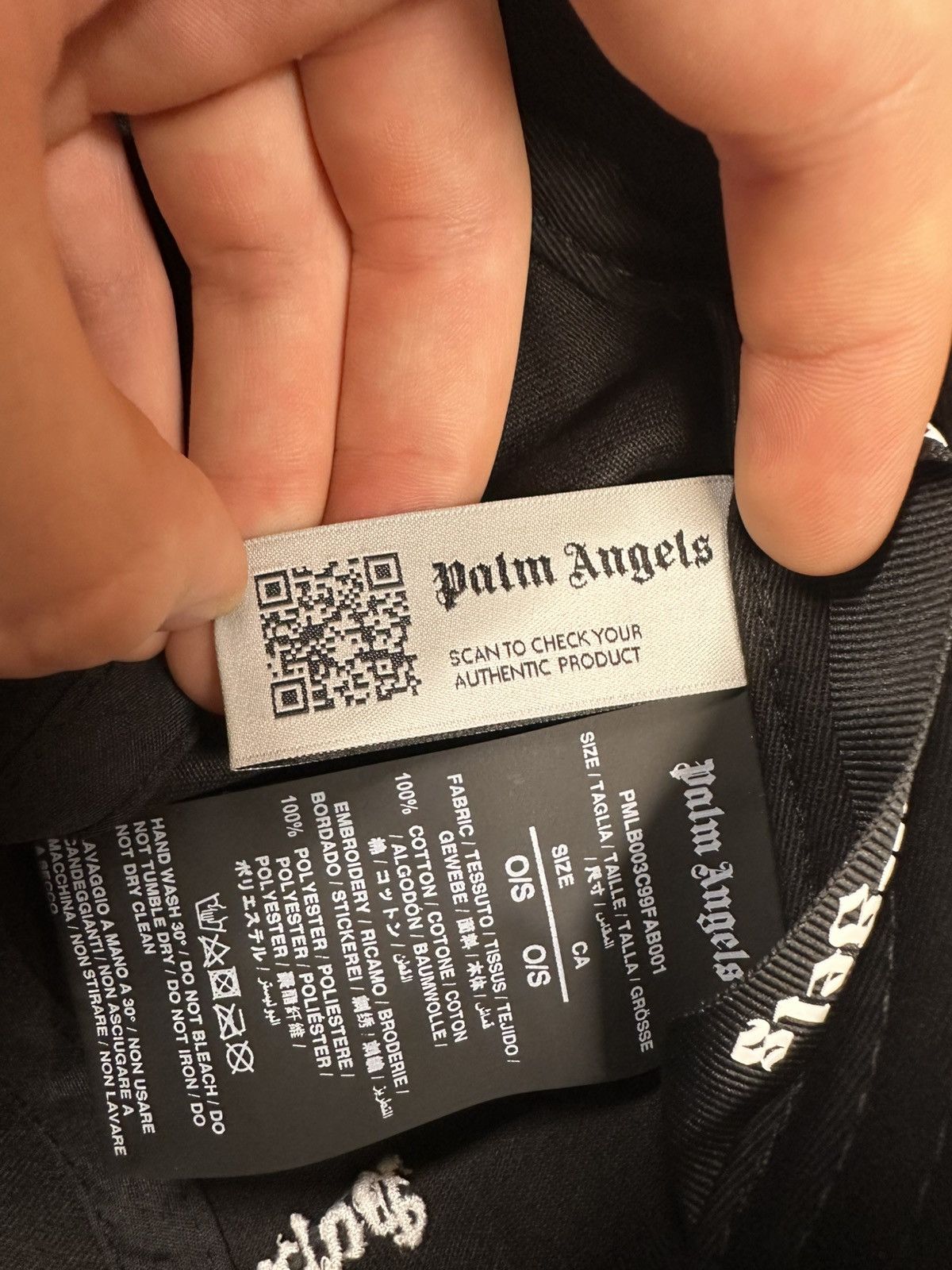 Palm Angels Palm Angels Black Classic Logo Size ONE SIZE - 8 Thumbnail