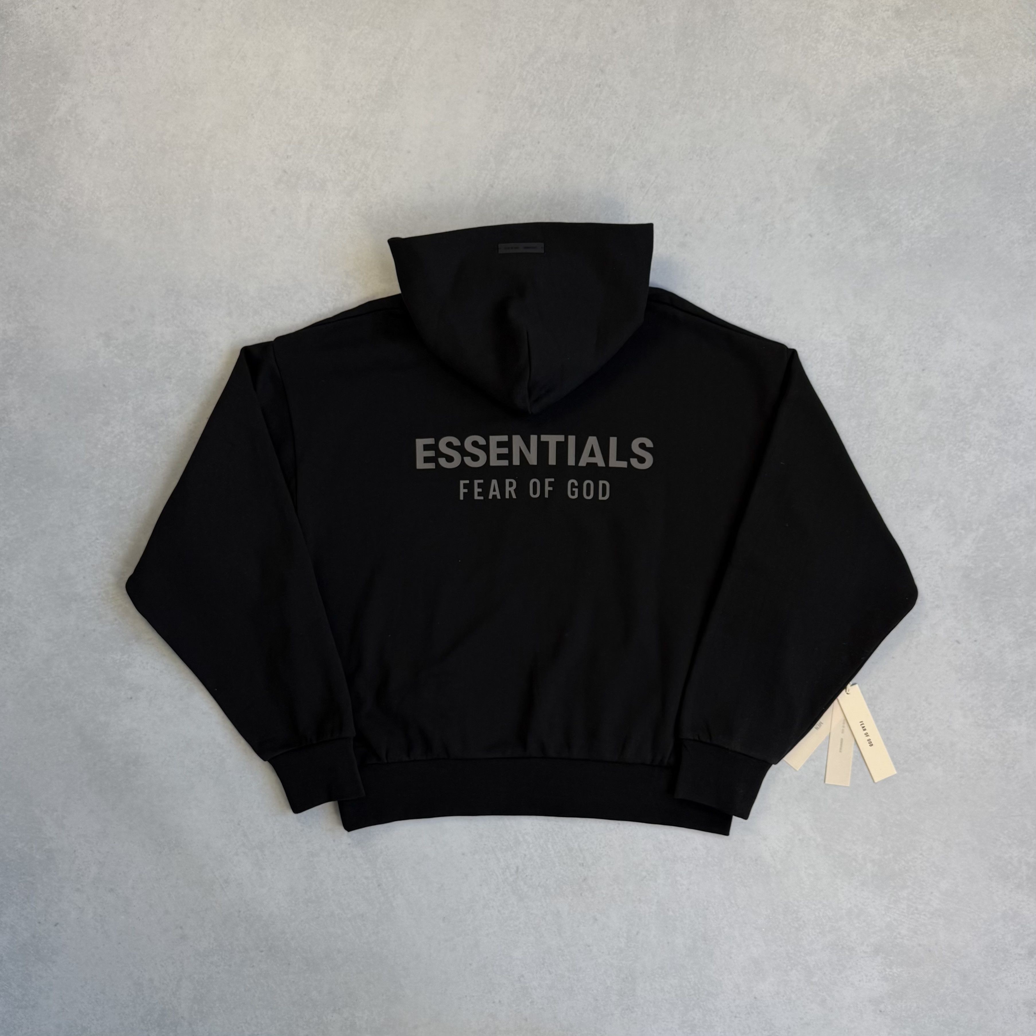 Fear of God FEAR OF GOD ESSENTIALS CLASSIC PULLOVER HOODIE BLACK L NWT Size US L / EU 52-54 / 3 - 1 Thumbnail