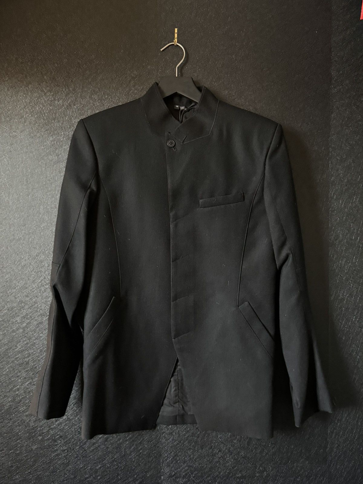 Helmut Lang Helmut Lang Felted Nehru Blazer (New/ Unworn with Tags) Size 38R - 1 Thumbnail