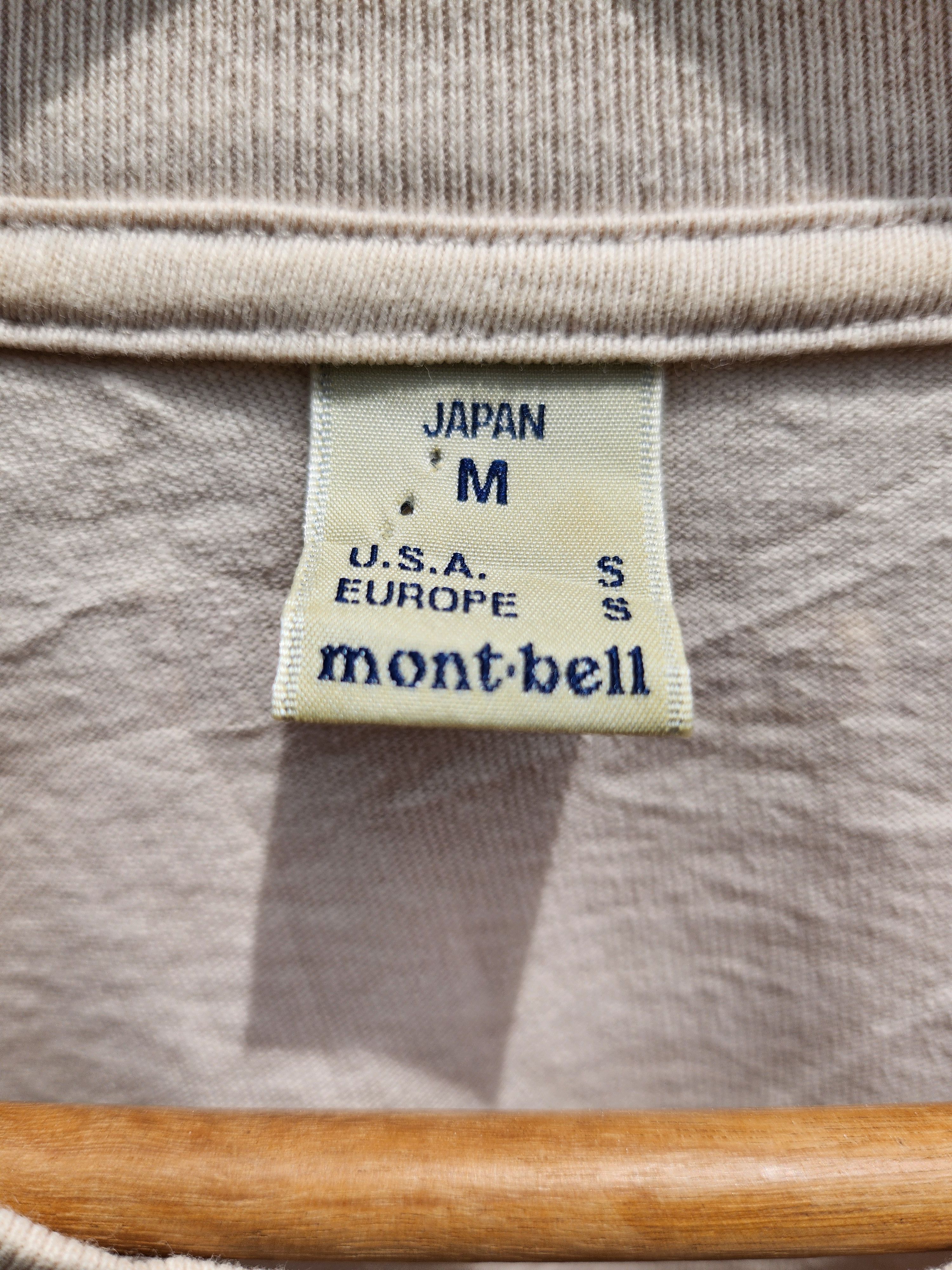 Japanese Brand 💥Vtg Mont-Bell Collection Masterpiece Tee Size US M / EU 48-50 / 2 - 7 Thumbnail