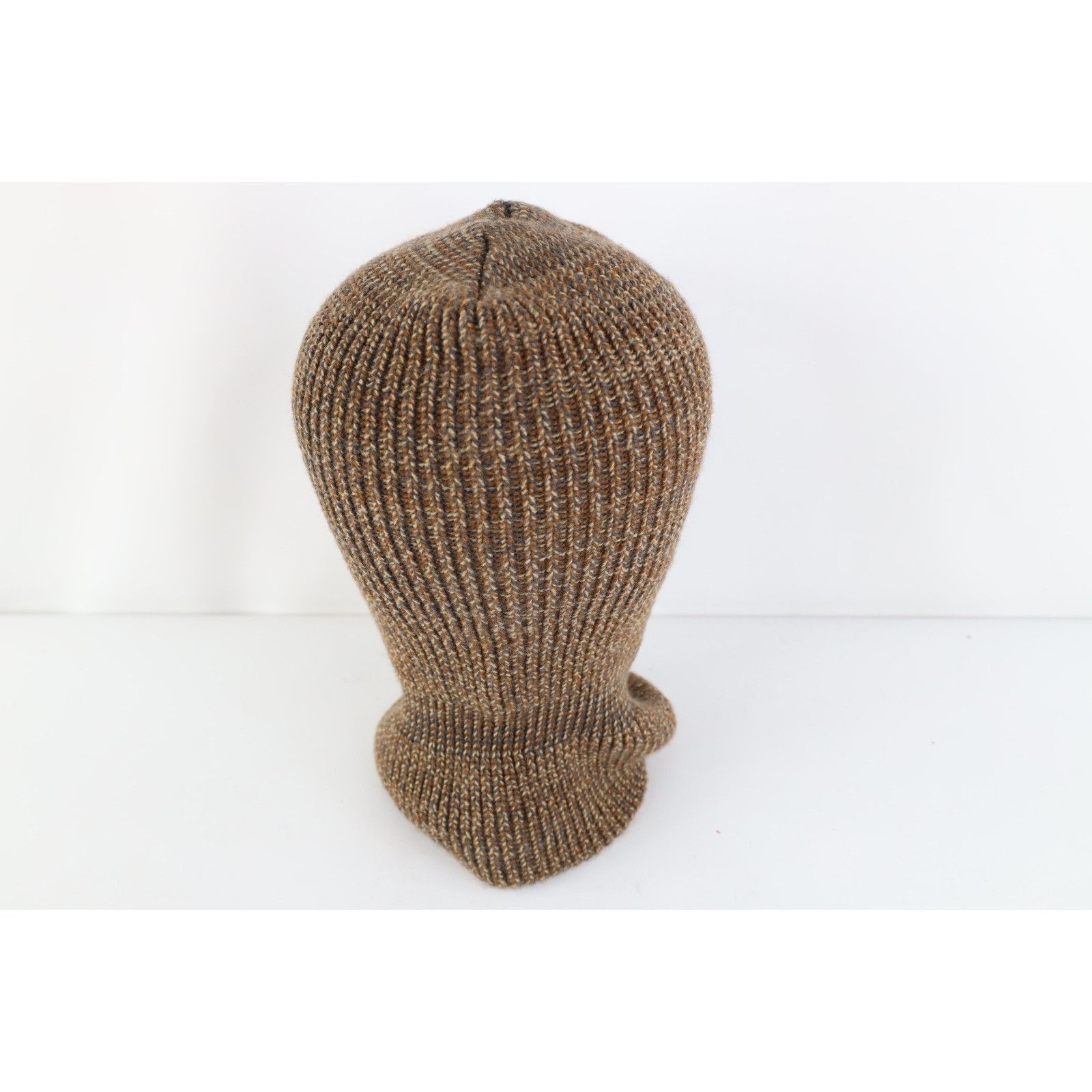 Vintage Vintage 90s Streetwear Camouflage Knit Face Mask Beanie Size ONE SIZE - 6 Thumbnail
