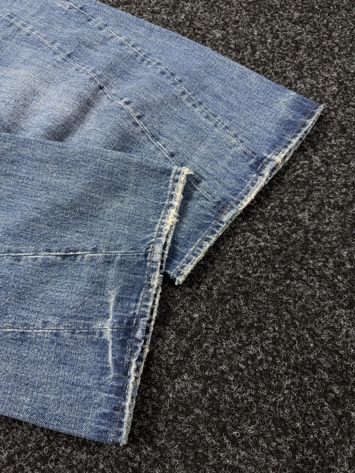 G-Star Vntg 00s G-Star RAW Contor 3D Wide Tapered Washed JeansY2K Size 25" / US 0 / IT 36 - 14 Thumbnail