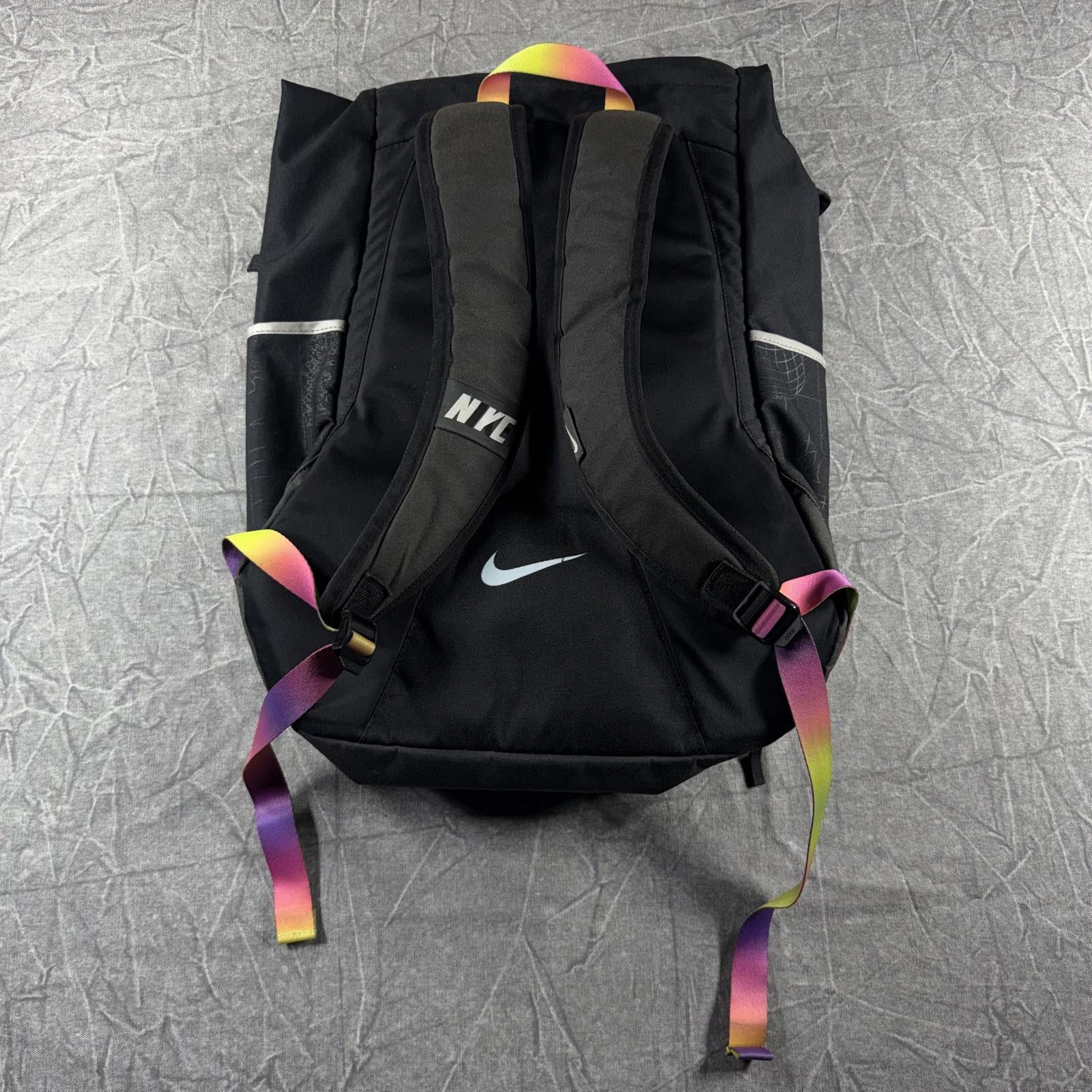 Nike Nike Backpack Black Lebron NYC All-Star Sports Basketball Size ONE SIZE - 6 Thumbnail