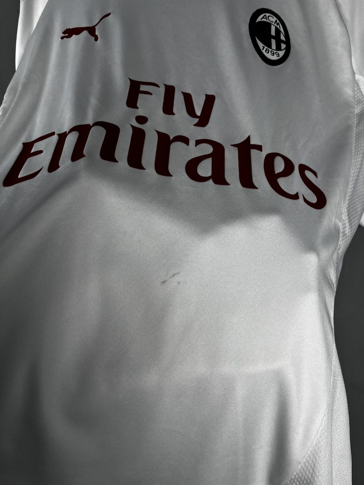 Puma Puma AC Milan ACM Dry Cell Serie A Futbol Soccer Shirt Size US M / EU 48-50 / 2 - 3 Thumbnail