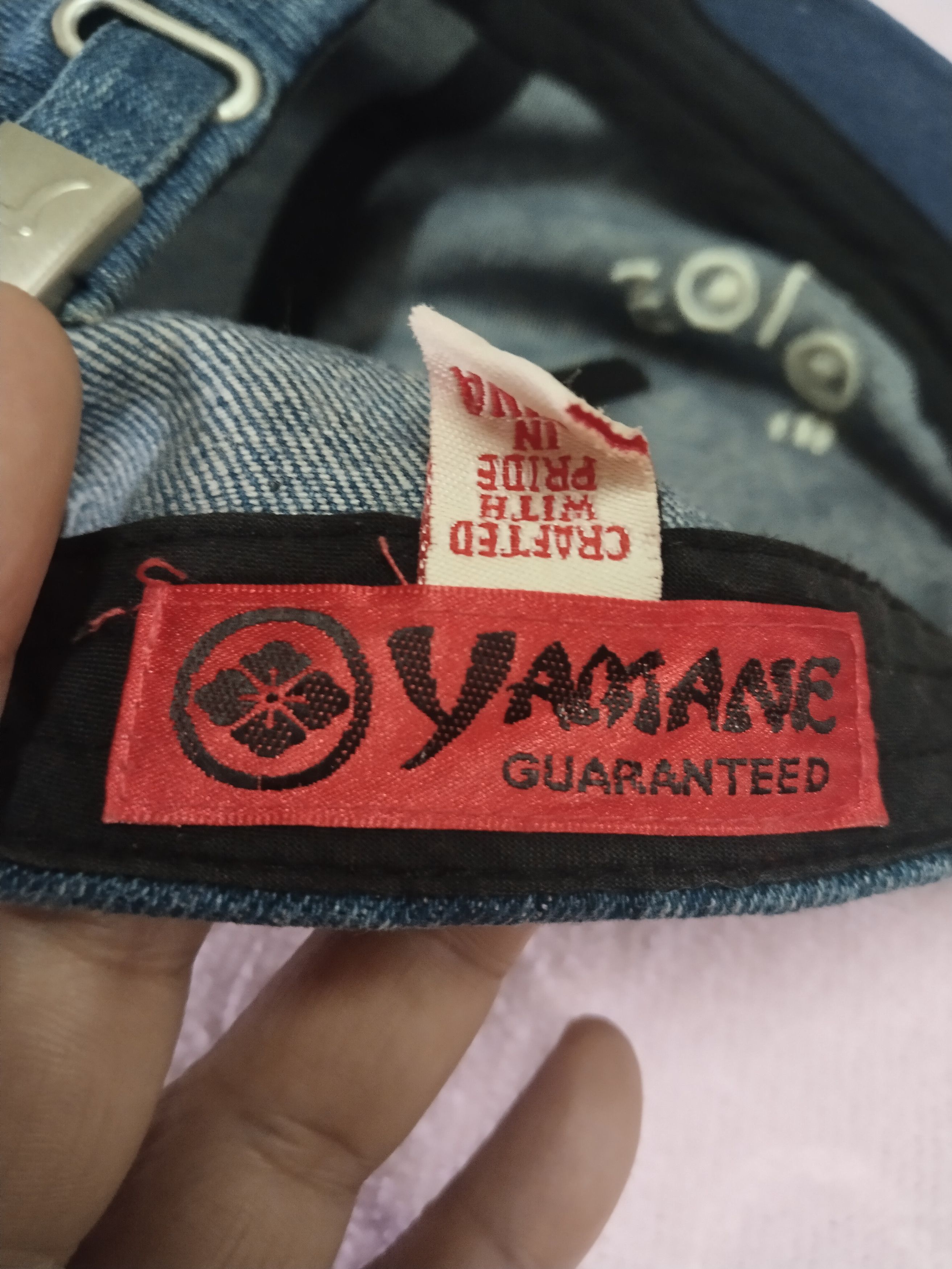 Evisu RARE YAMANE EVISU DENIM POLO CAP Size ONE SIZE - 7 Thumbnail