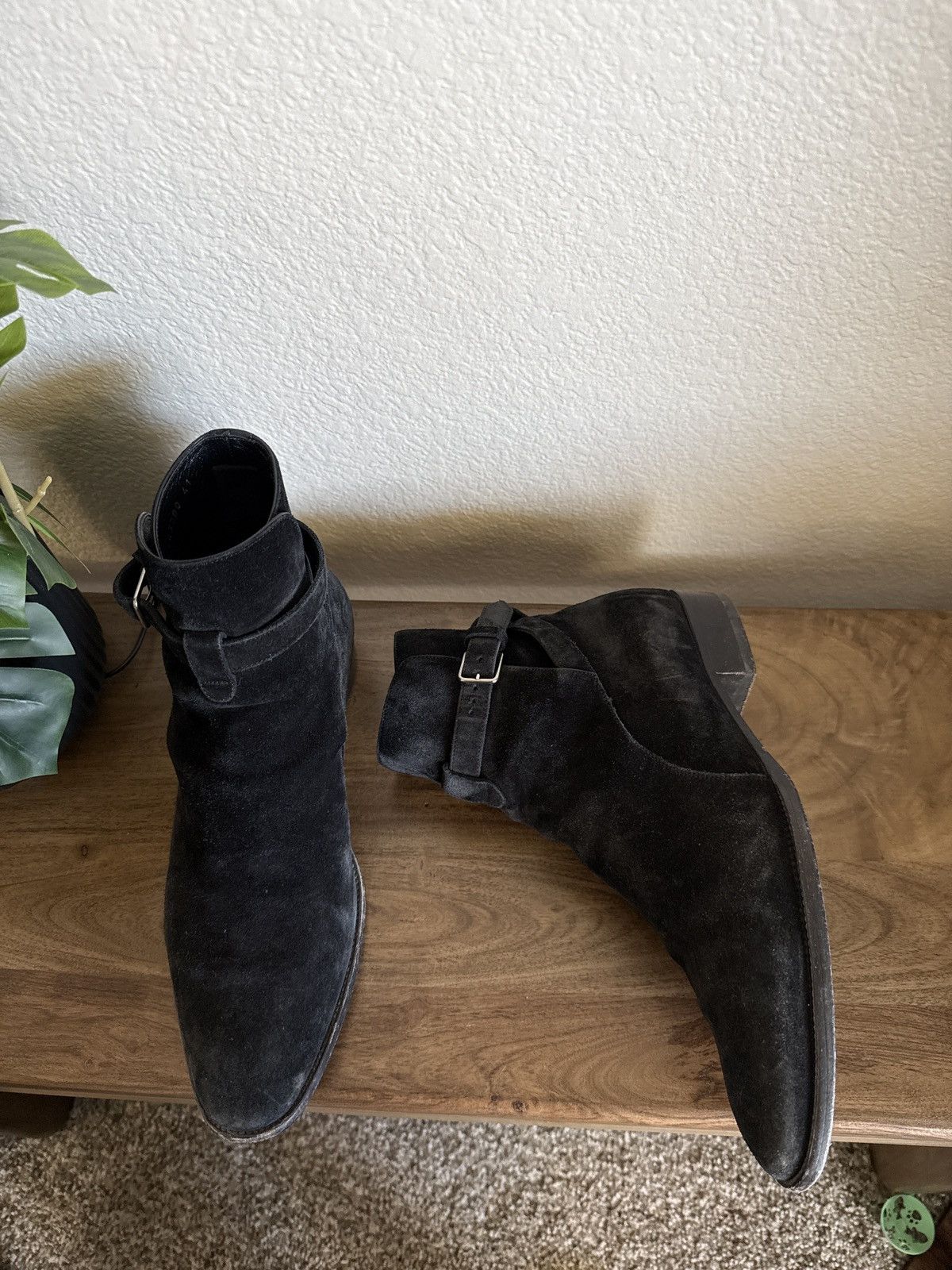 Saint Laurent Mid Heel Leather