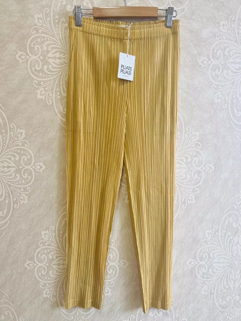 Issey Miyake Issey Miyake Pleats Please Slim-fit Pants - dmc Size US 30 / EU 46 - 1 Thumbnail
