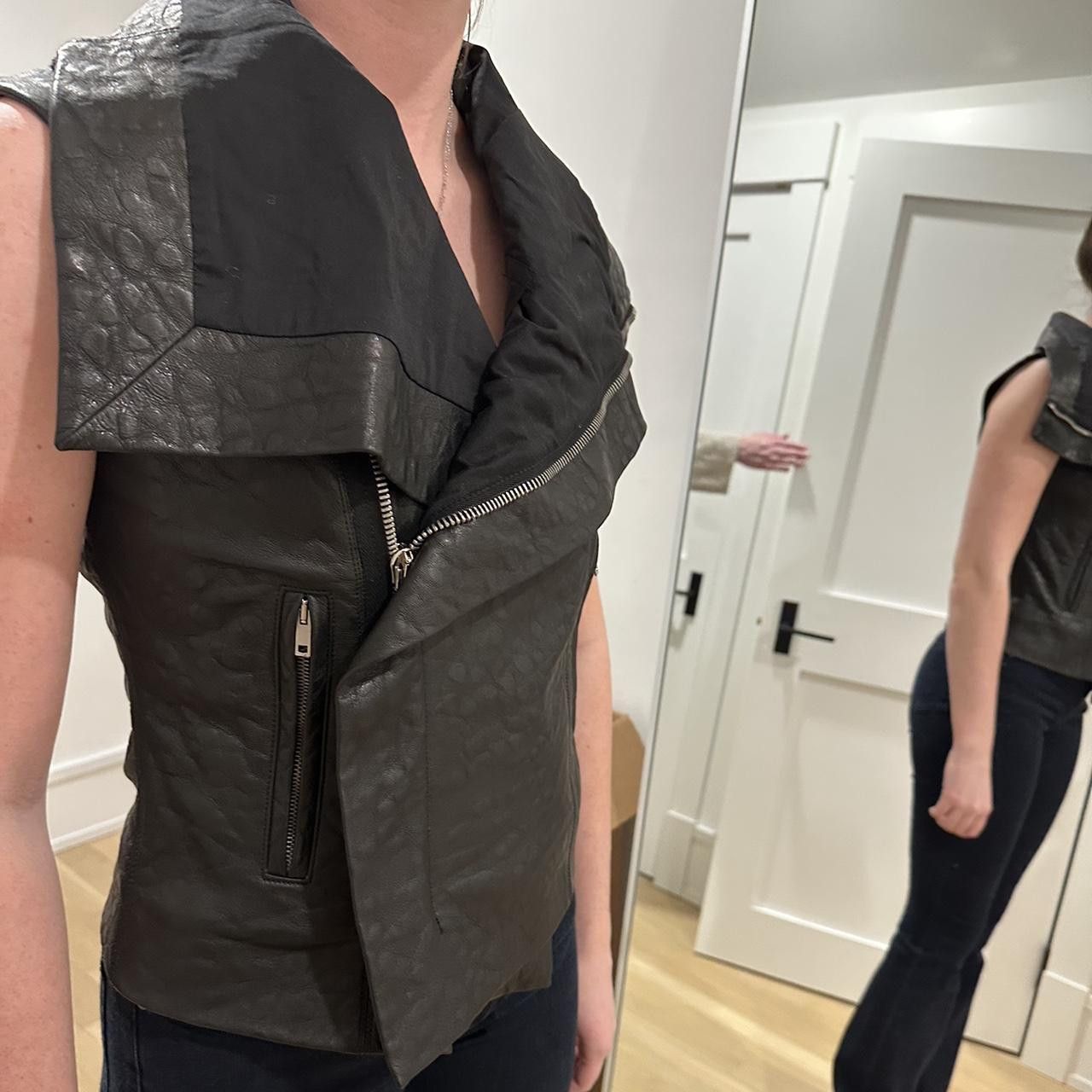 Rick Owens Rick Owens Black Leather Vest Size M / US 6-8 / IT 42-44 - 1 Thumbnail