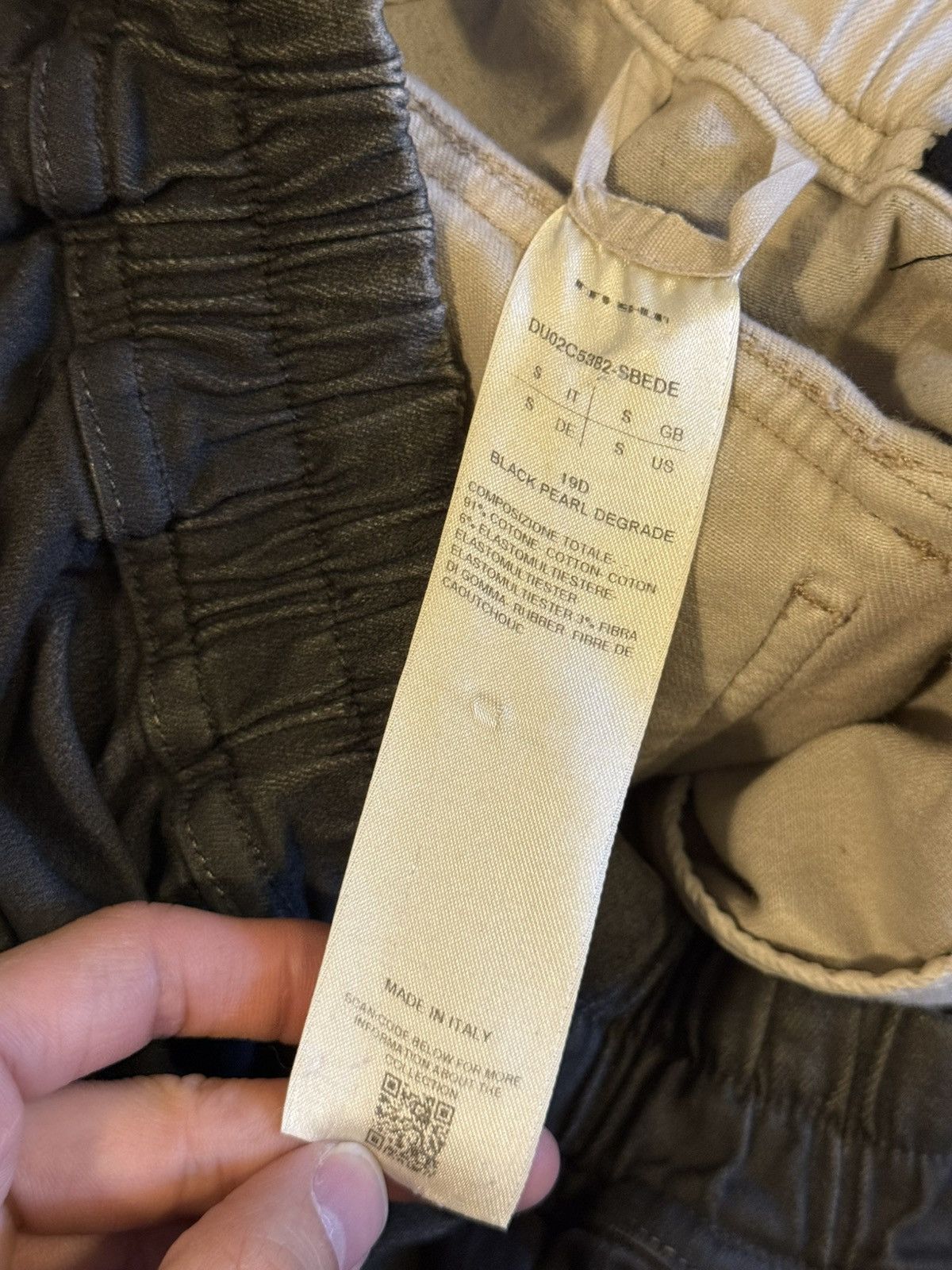 Rick Owens Drkshdw Rick owens SS22 creatch bleached cargo pants Size US 30 / EU 46 - 5 Thumbnail