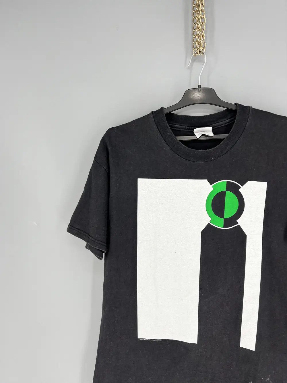 DC Comics Vintage Green Lantern Logo Shirt 1998 Size US L / EU 52-54 / 3 - 4 Thumbnail