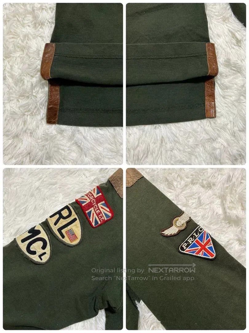 RRL Ralph Lauren Ralph Lauren Vintage Moto Long Sleeve Shirt. Size US XL / EU 56 / 4 - 6 Thumbnail