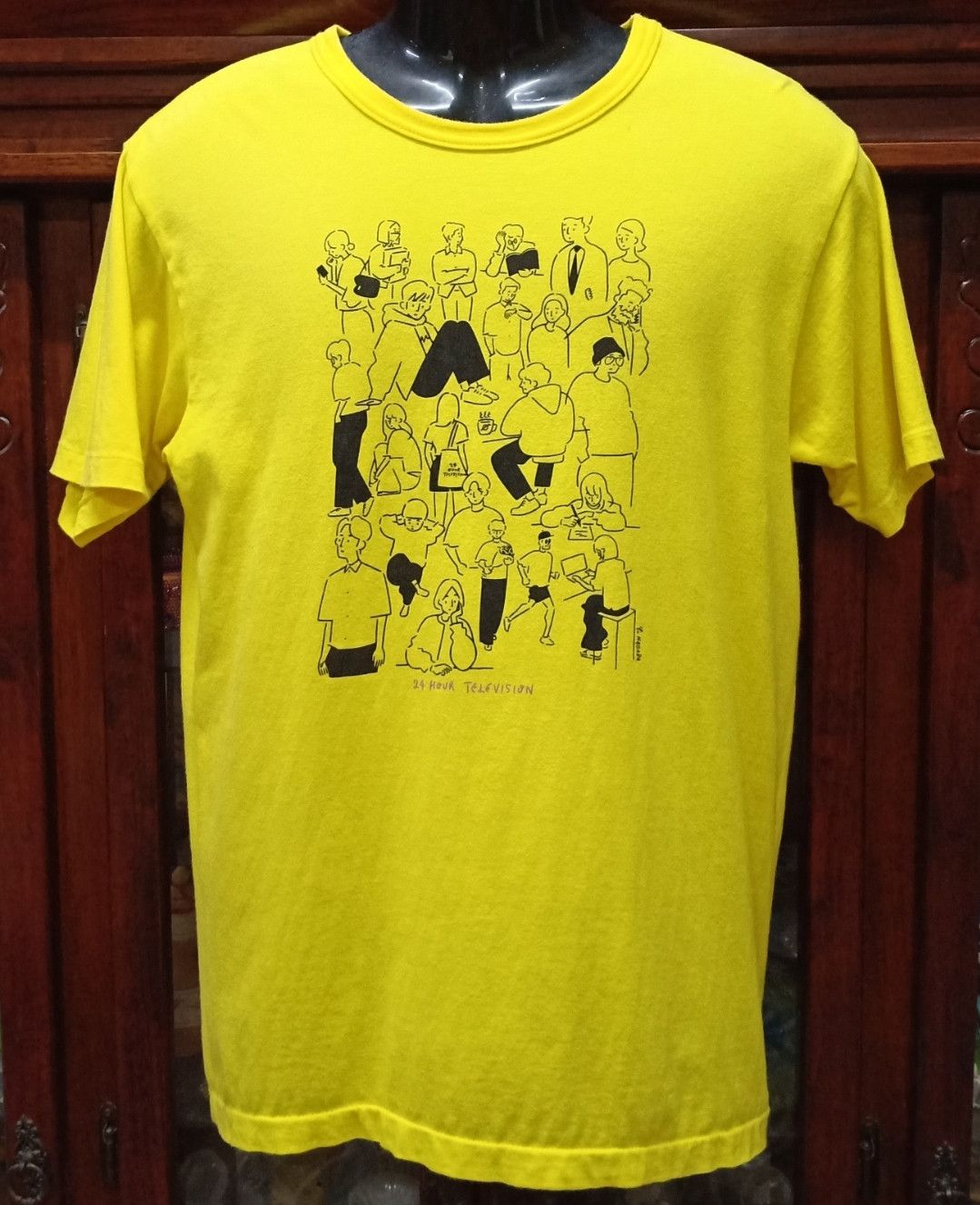 Japanese Brand × Vintage Vintage 90s 24 Hour Television by Yu Nagaba T-shirt Size US M / EU 48-50 / 2 - 1 Thumbnail