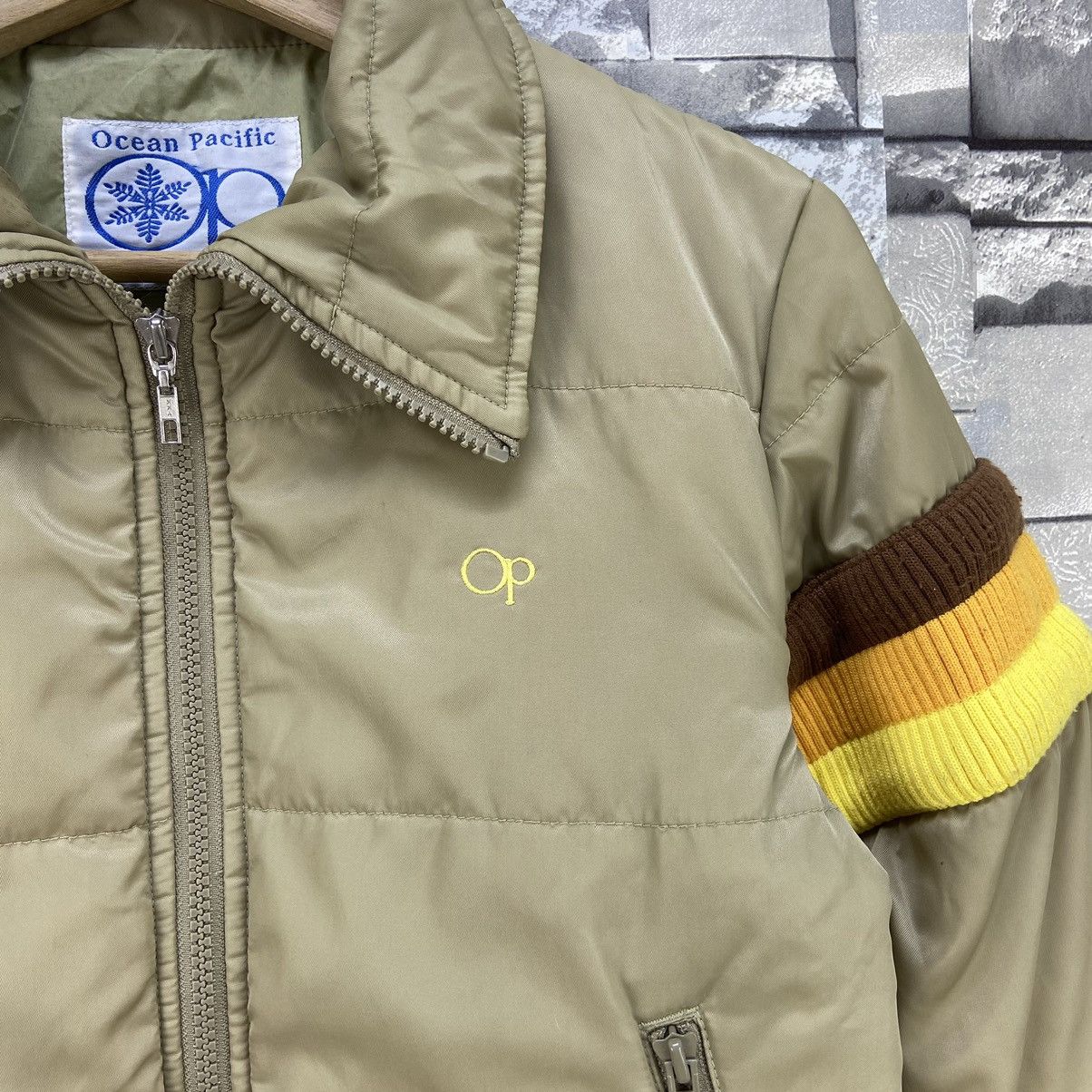 Ocean Pacific × Vintage Vintage Ocean Pacific Stylish Down Jacket Size S / US 4 / IT 40 - 5 Thumbnail