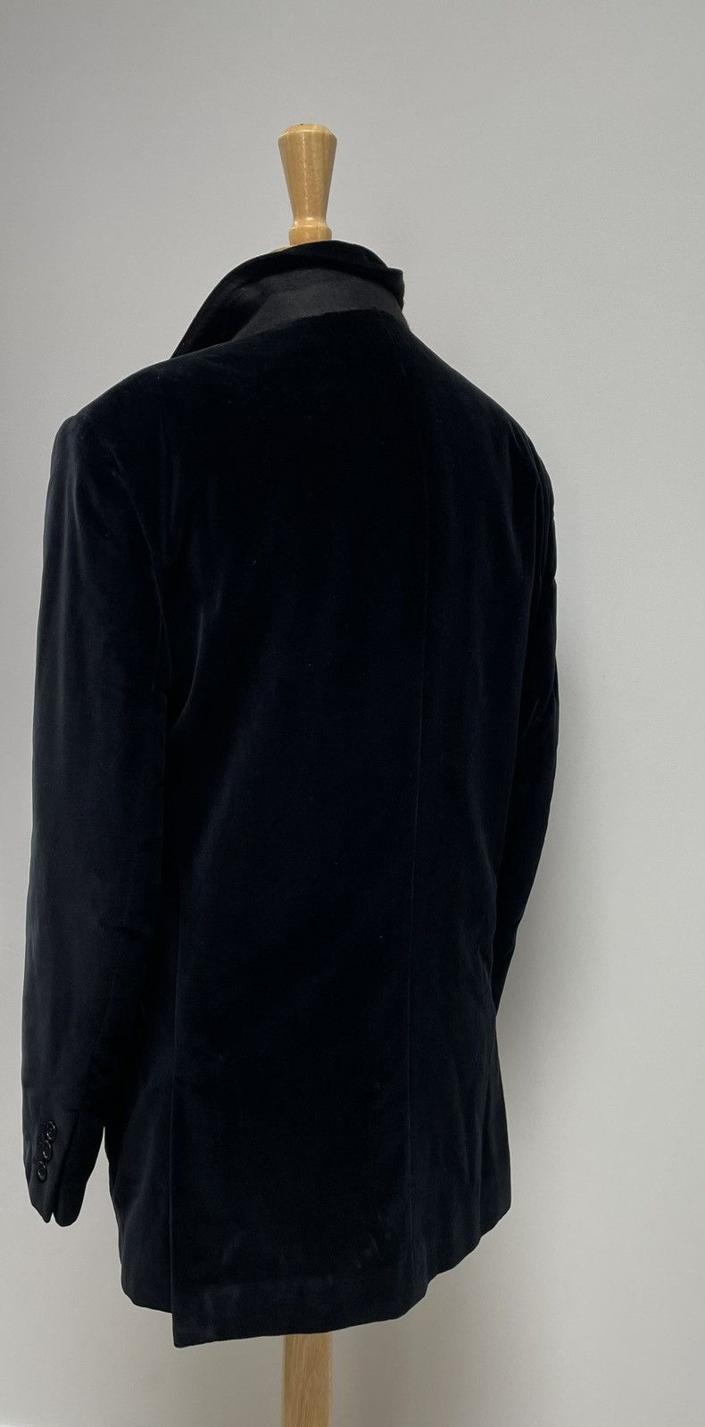 Helmut Lang × Vintage Vintage Helmut Lang Vienna Cotton Velvet Jacket Quilted lining Size 48R - 8 Thumbnail