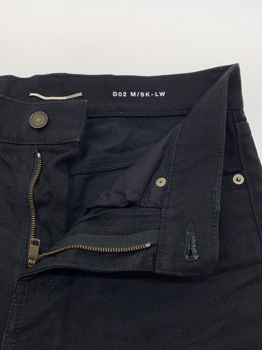 Saint Laurent Paris o1s1wg111224 Skinny 5 Pocket Jeans in Black Size US 30 / EU 46 - 3 Thumbnail