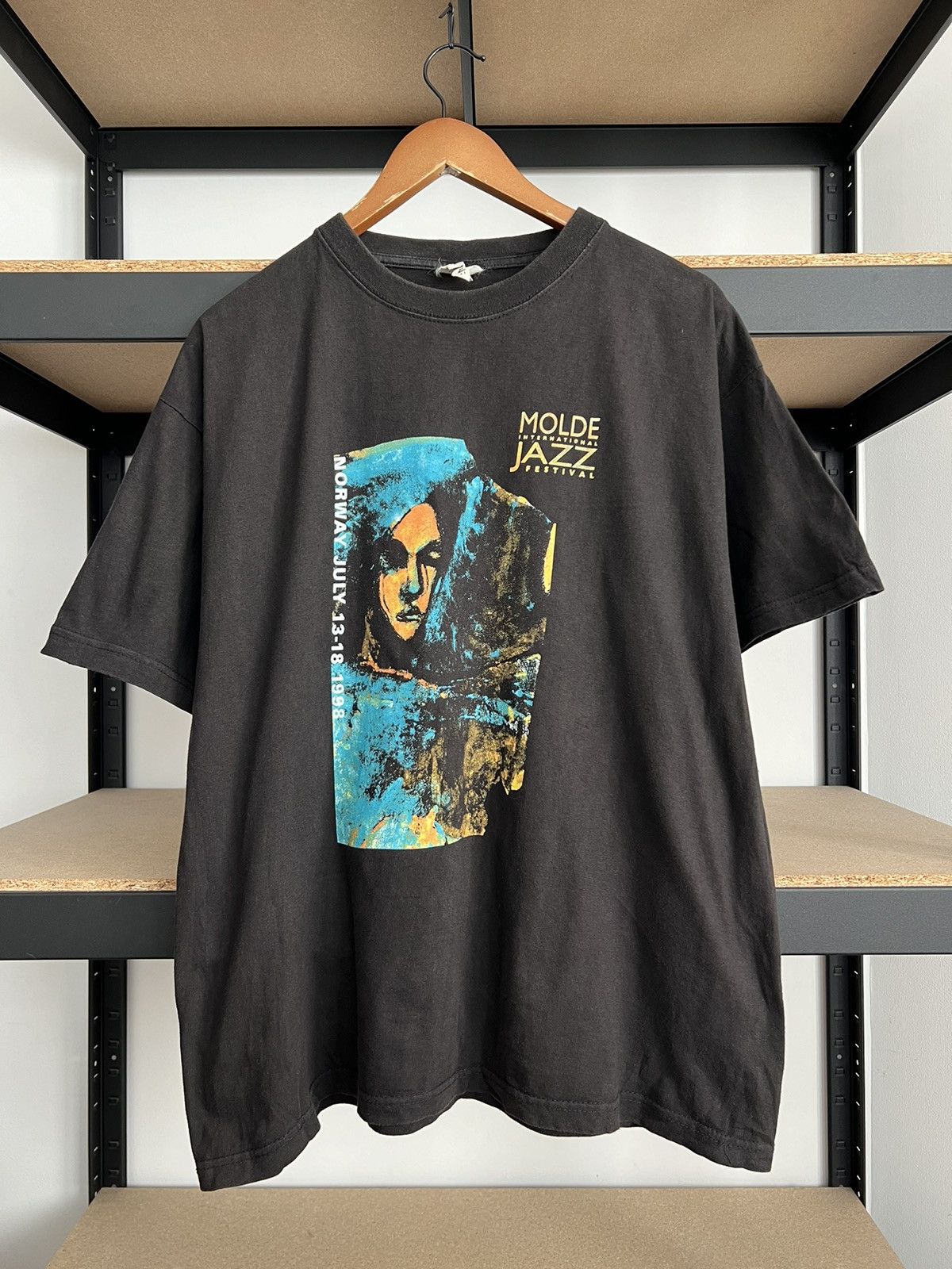 Vintage Vintage 1998 Molde International Jazz Festival MIJF T-shirt Size US XL / EU 56 / 4 - 1 Thumbnail