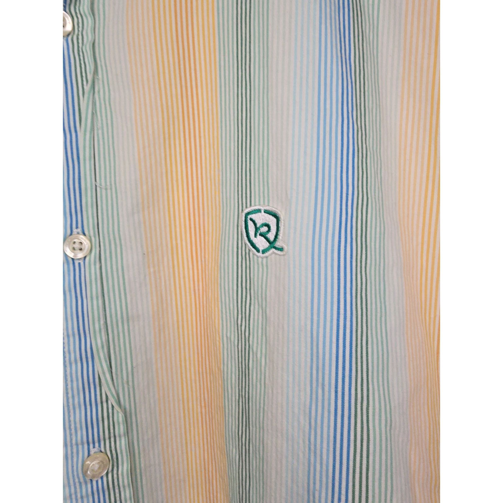 Rocawear Y2K Rocawear Button Up Shirt Mens XXL Multicolor Striped Size US XXL / EU 58 / 5 - 3 Thumbnail
