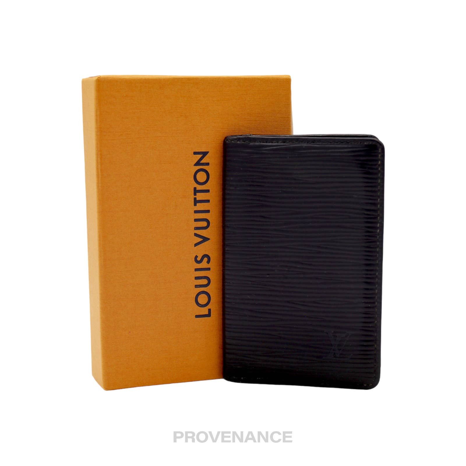 Louis Vuitton Pocket Organizer Wallet - Cassis Epi – PROVENANCE