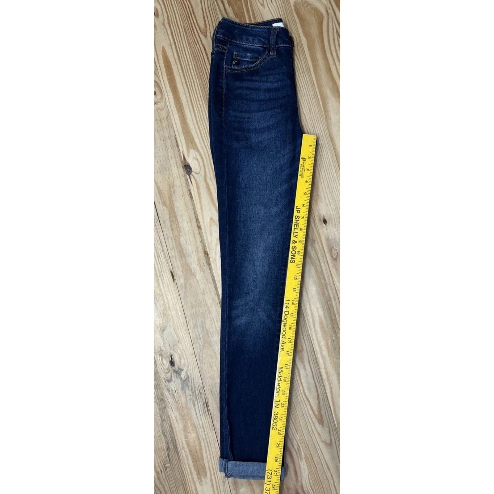 Other KANCAN 1/24 Blue High Rise Ankle Skinny Jeans Women Size 24" / US 00 / IT 34 - 7 Thumbnail