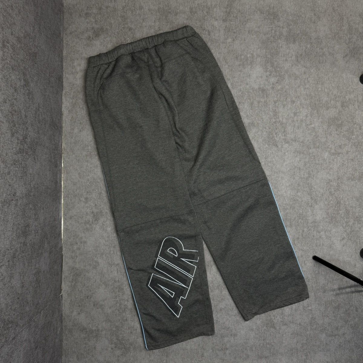 Nike × Vintage Y2K Nike Air Baggy Pants Big Logo Cotton Size US 34 / EU 50 - 2 Thumbnail