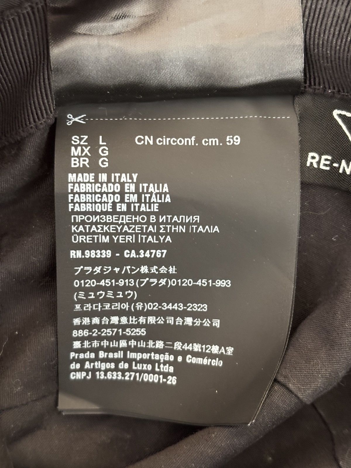 Prada Prada Re-Nylon Bucket Hat Size ONE SIZE - 4 Thumbnail