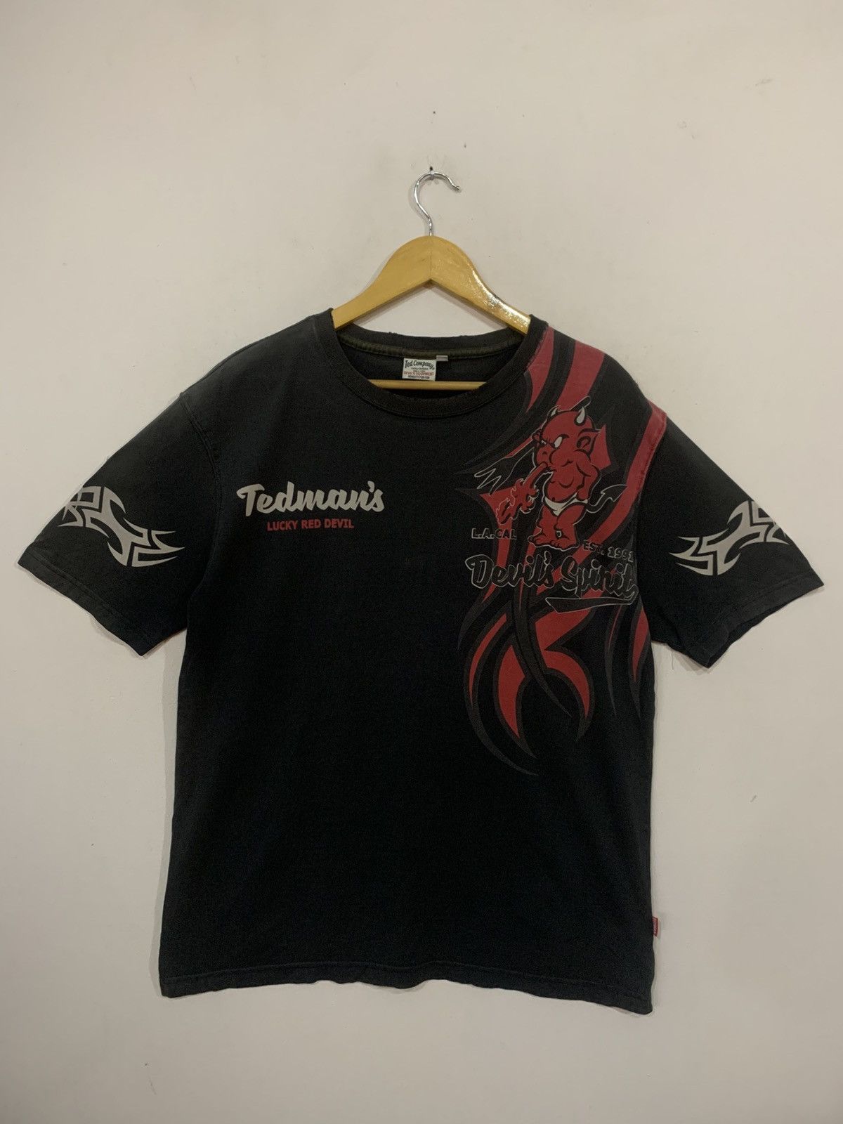 Japanese Brand Ted Company Devil’s Equipment T-shirt Size US L / EU 52-54 / 3 - 3 Thumbnail